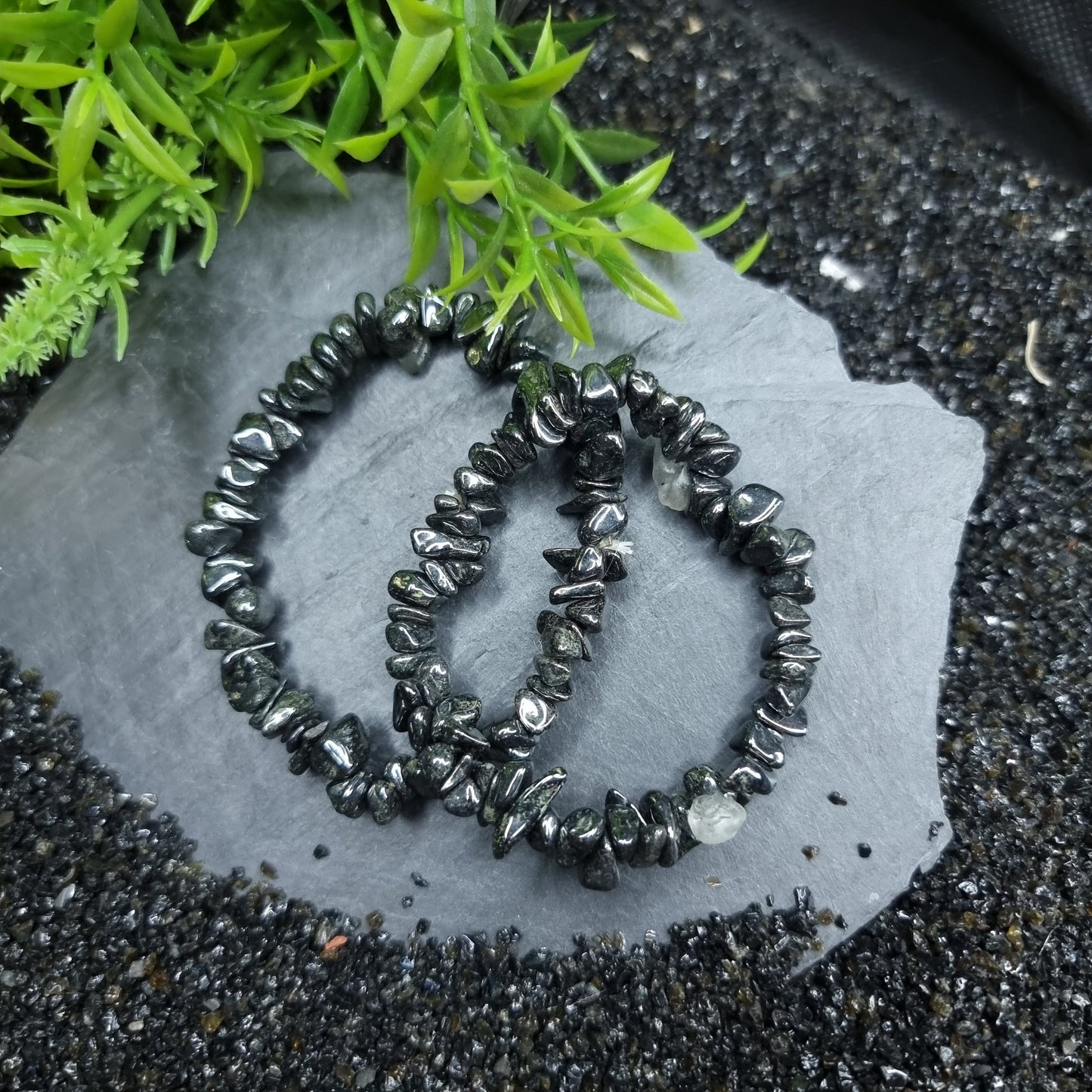 Gemstone / Crystal Chip Stone Bracelets