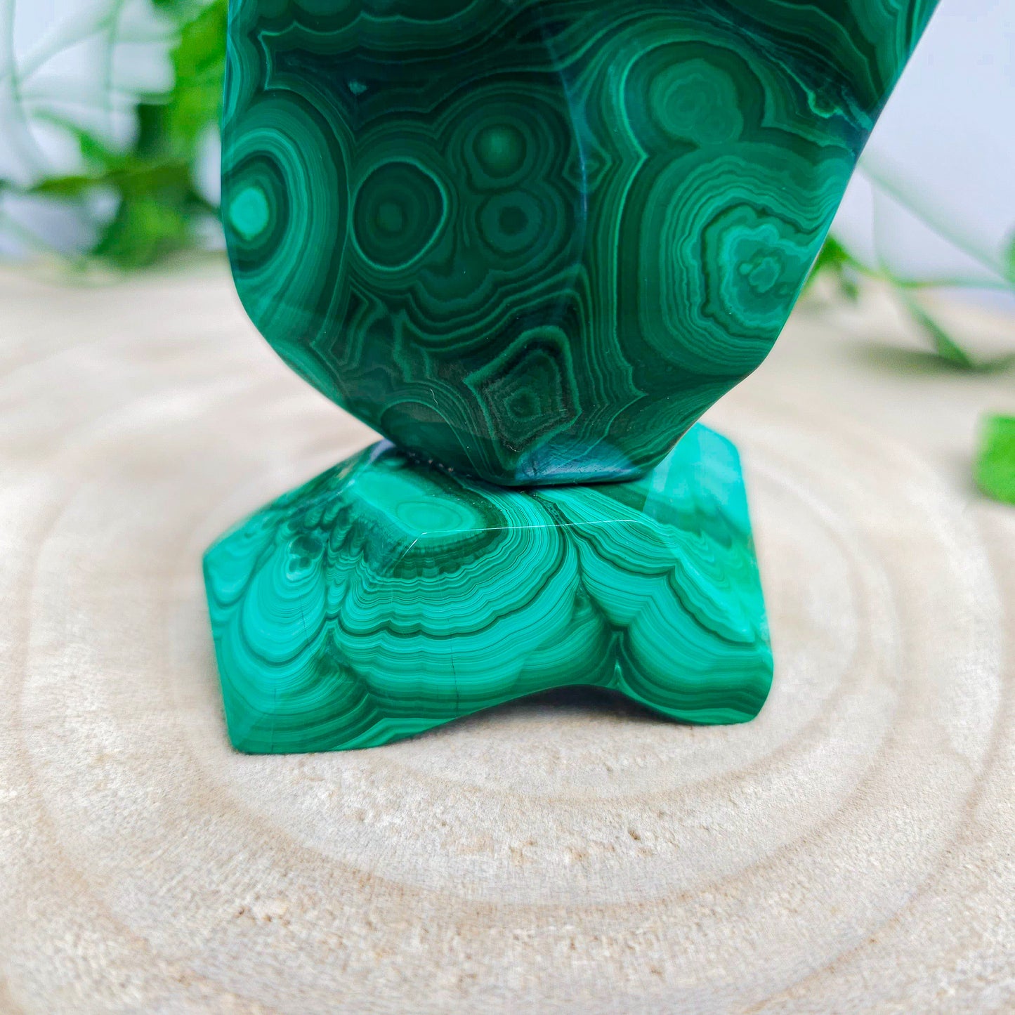 Malachite Flame 13cm