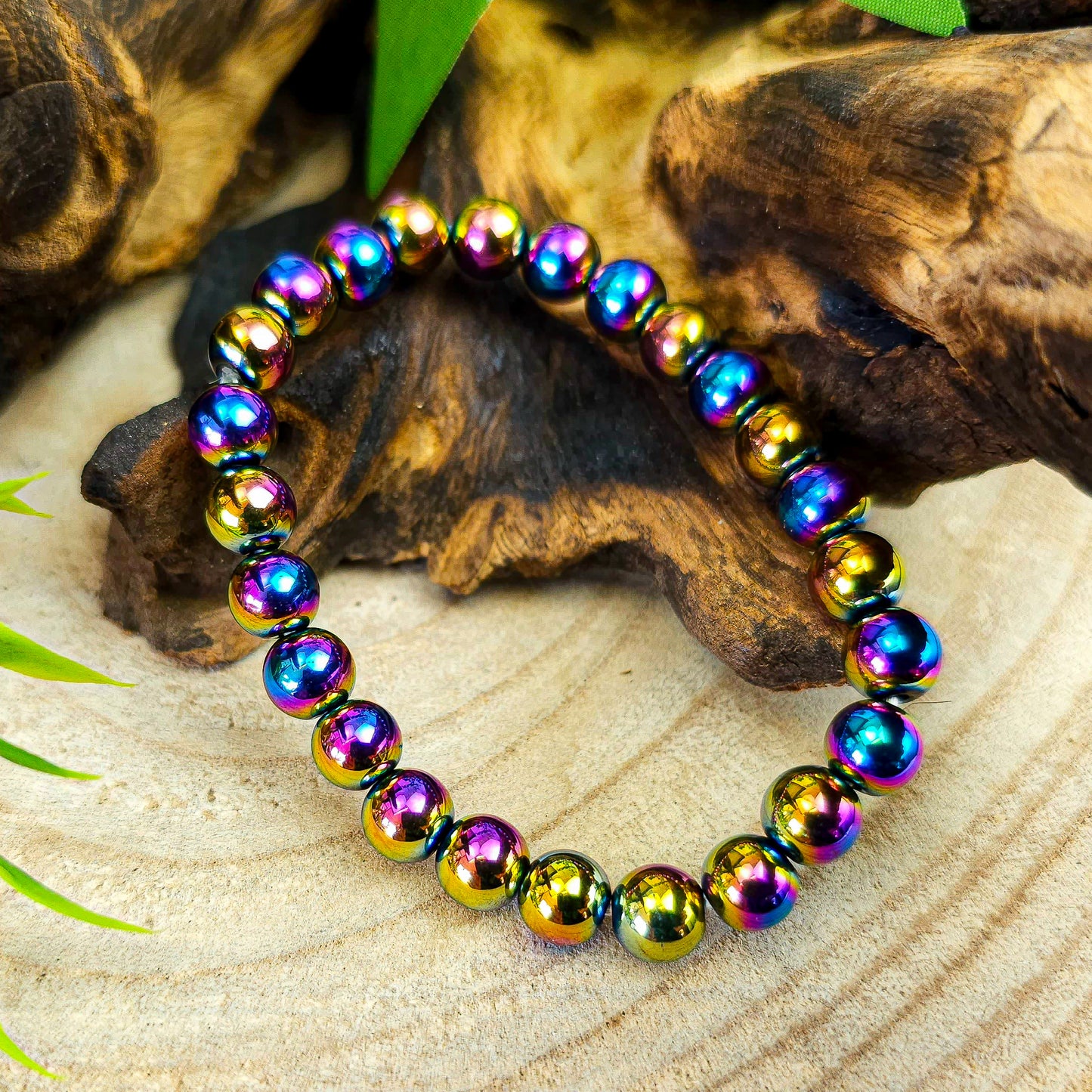 Titanium Aura Hematite