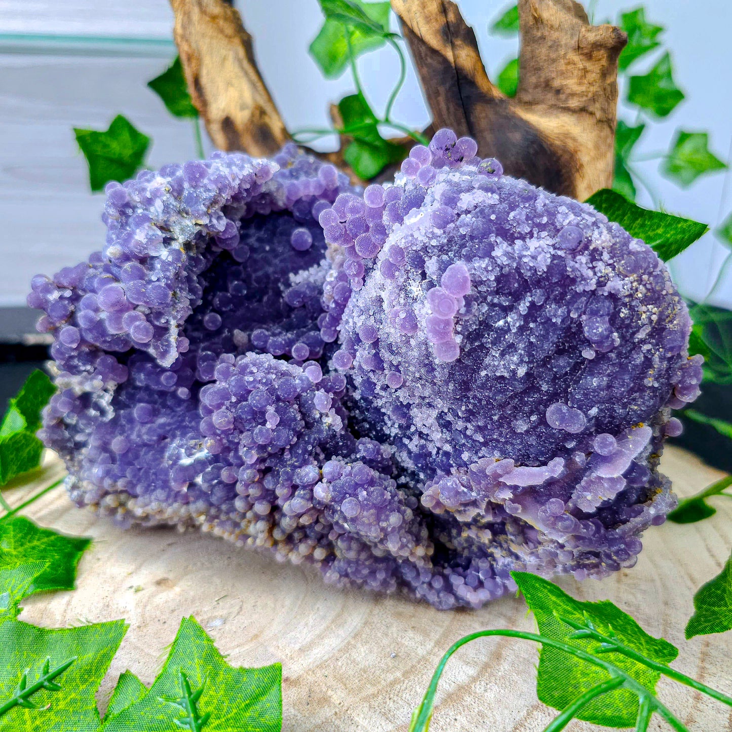 Grape Agate / Amethyst Piece