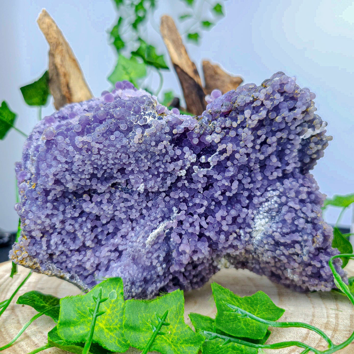 Grape Agate / Amethyst Piece