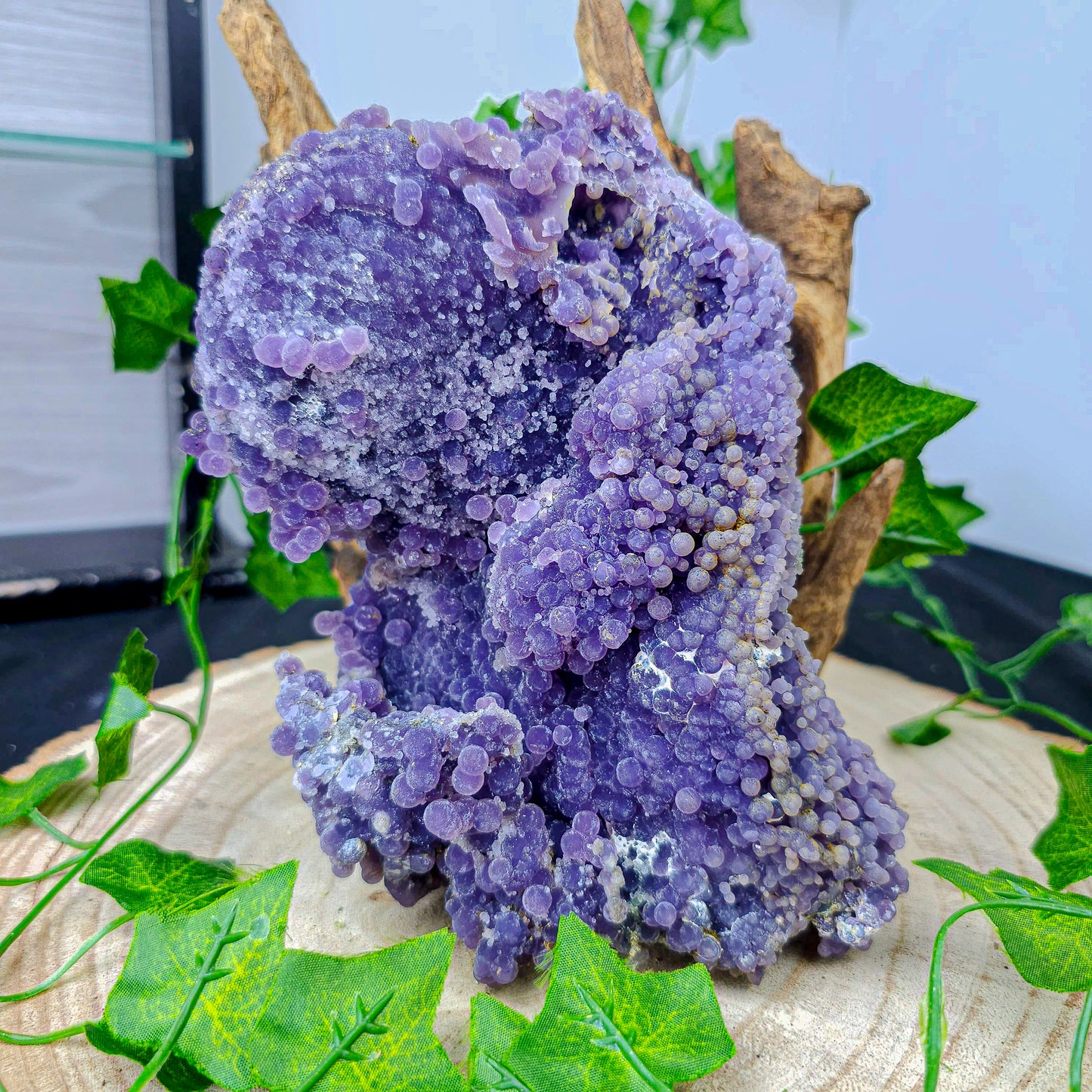 Grape Agate / Amethyst Piece