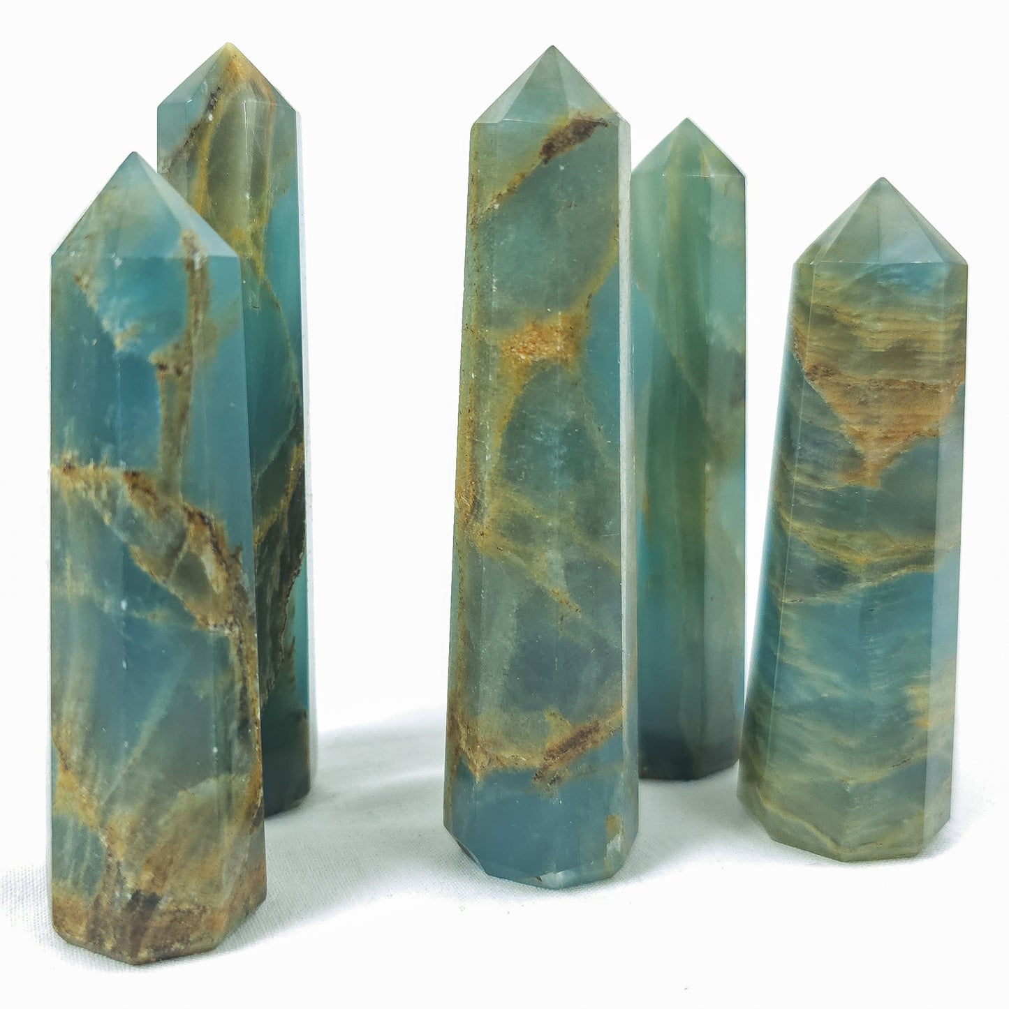 Lemurian Aquatine calcite