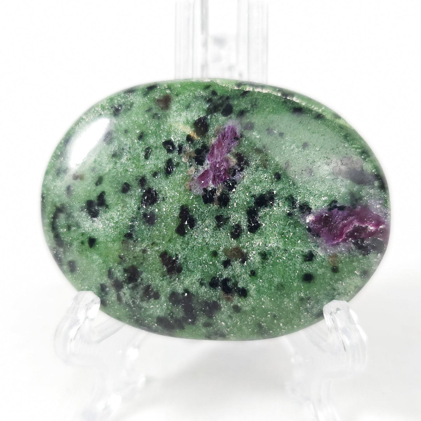 Ruby in Zoisite Palms