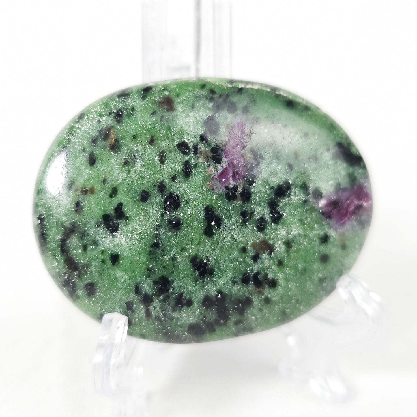 Ruby in Zoisite Palms