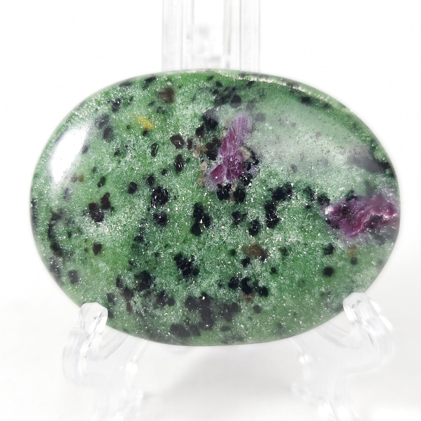 Ruby in Zoisite Palms