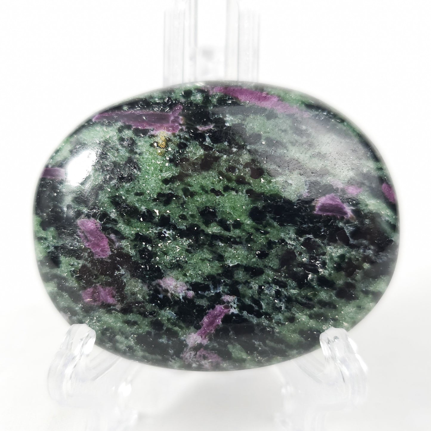 Ruby in Zoisite Palms