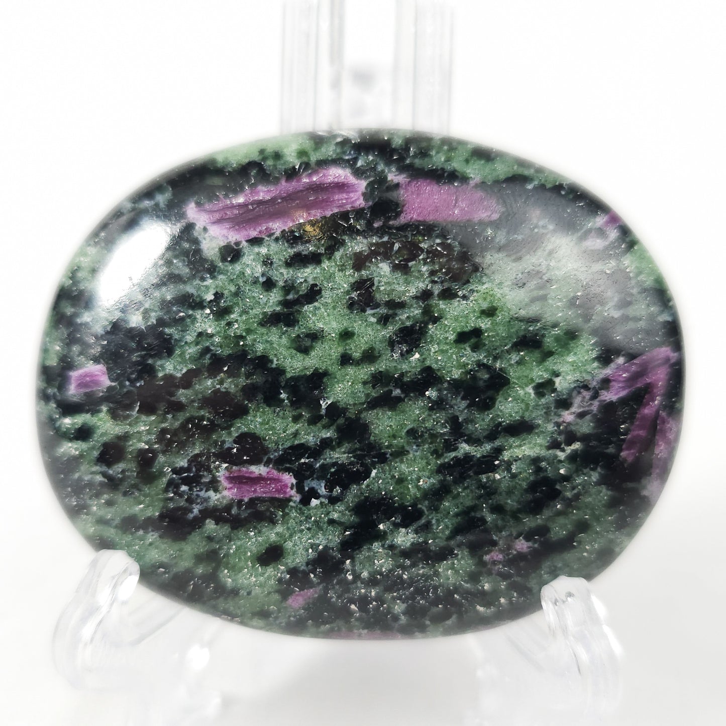 Ruby in Zoisite Palms