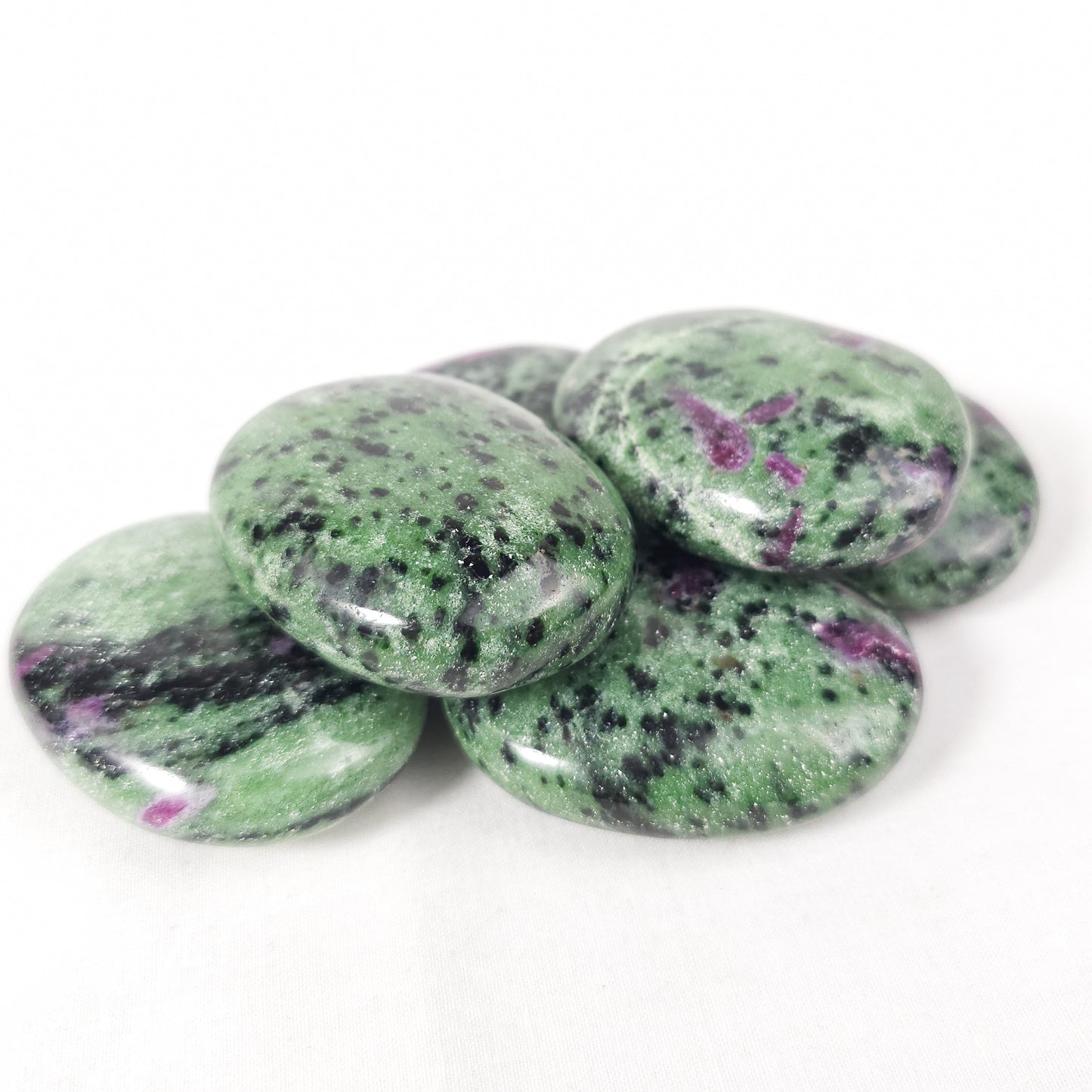Ruby in Zoisite Palms