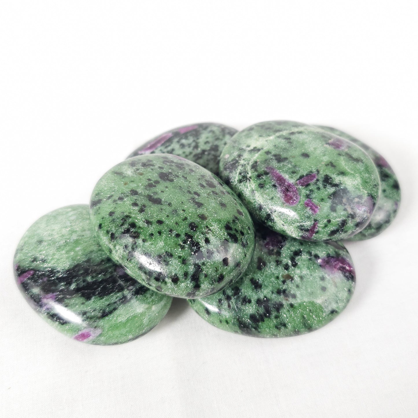 Ruby in Zoisite Palms