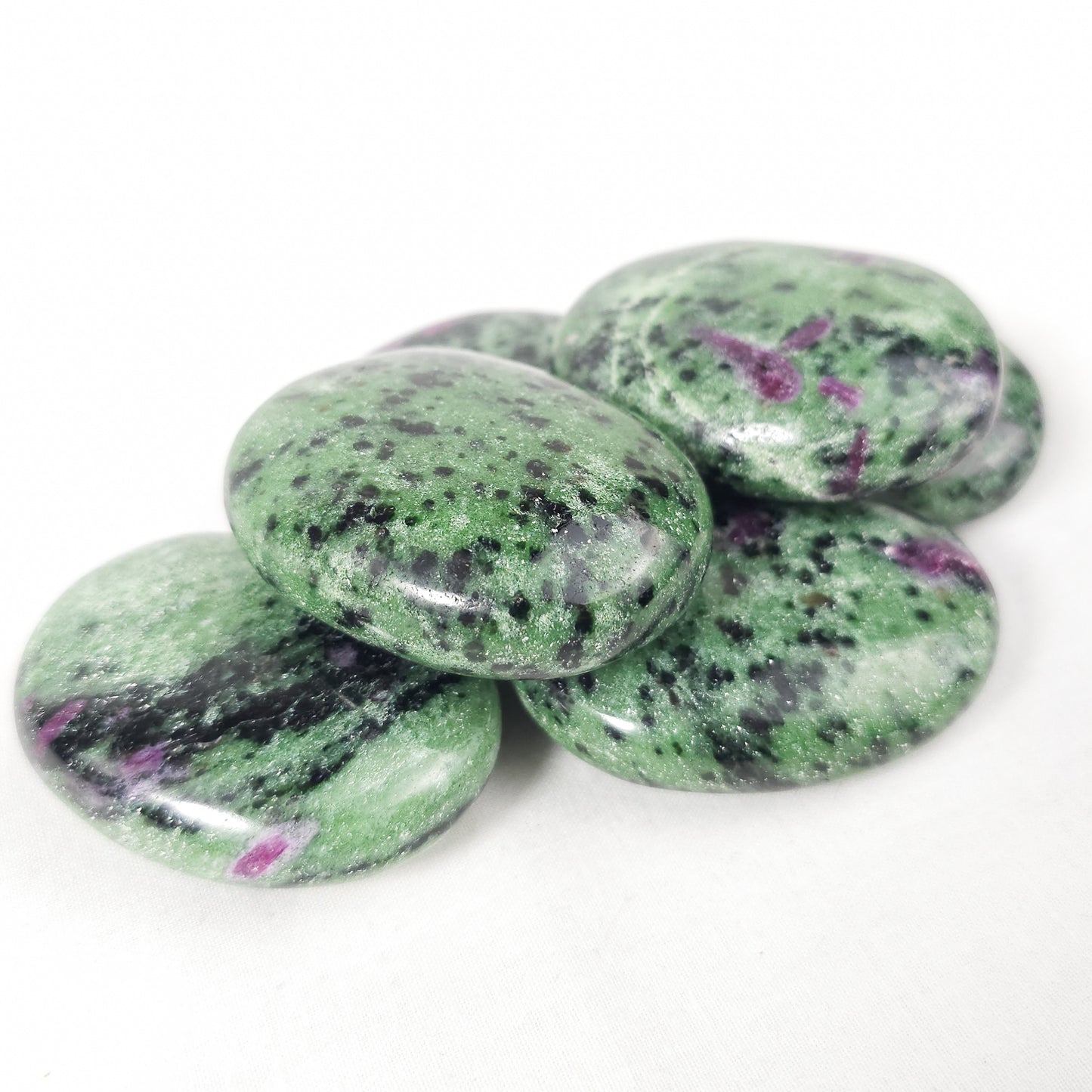 Ruby in Zoisite Palms