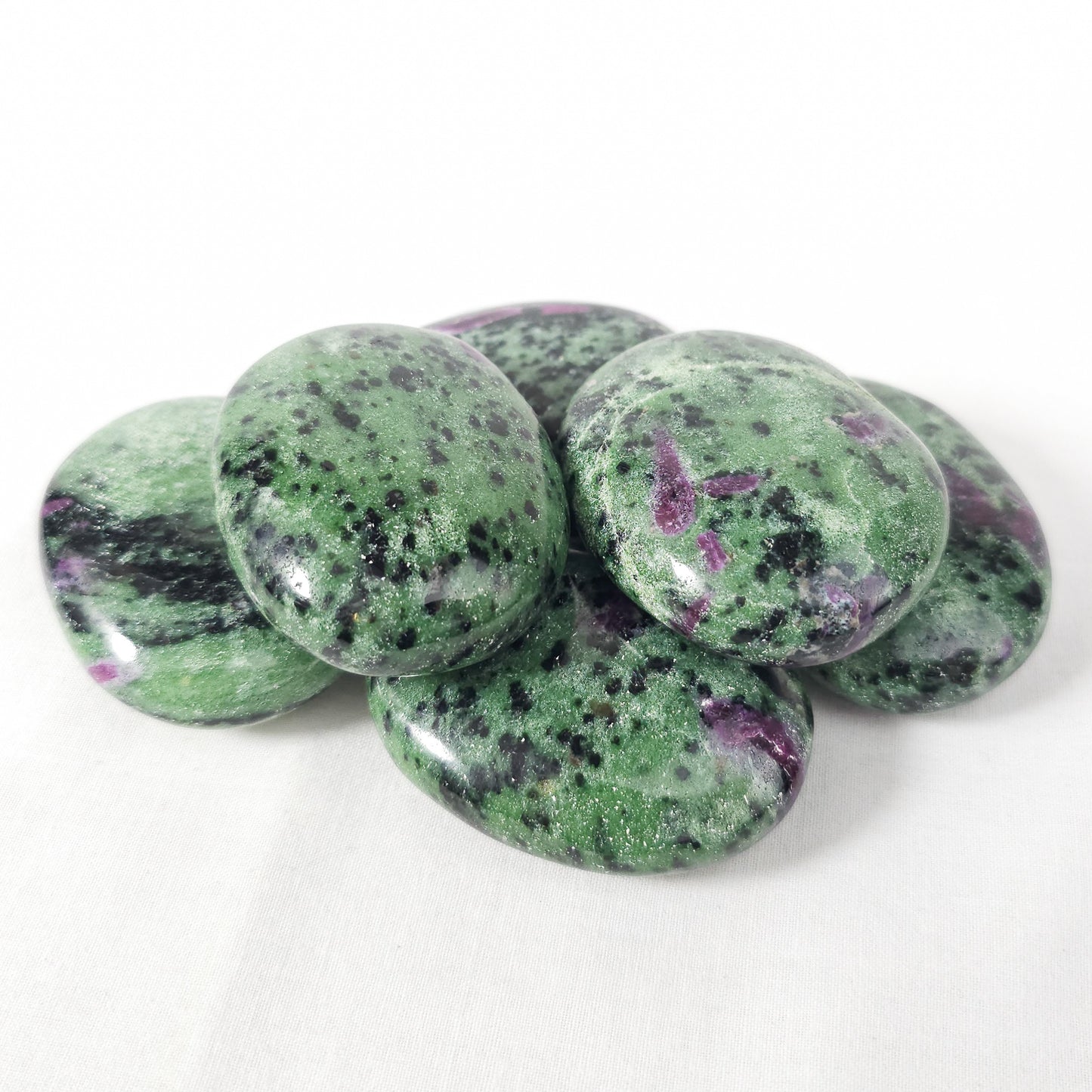 Ruby in Zoisite Palms