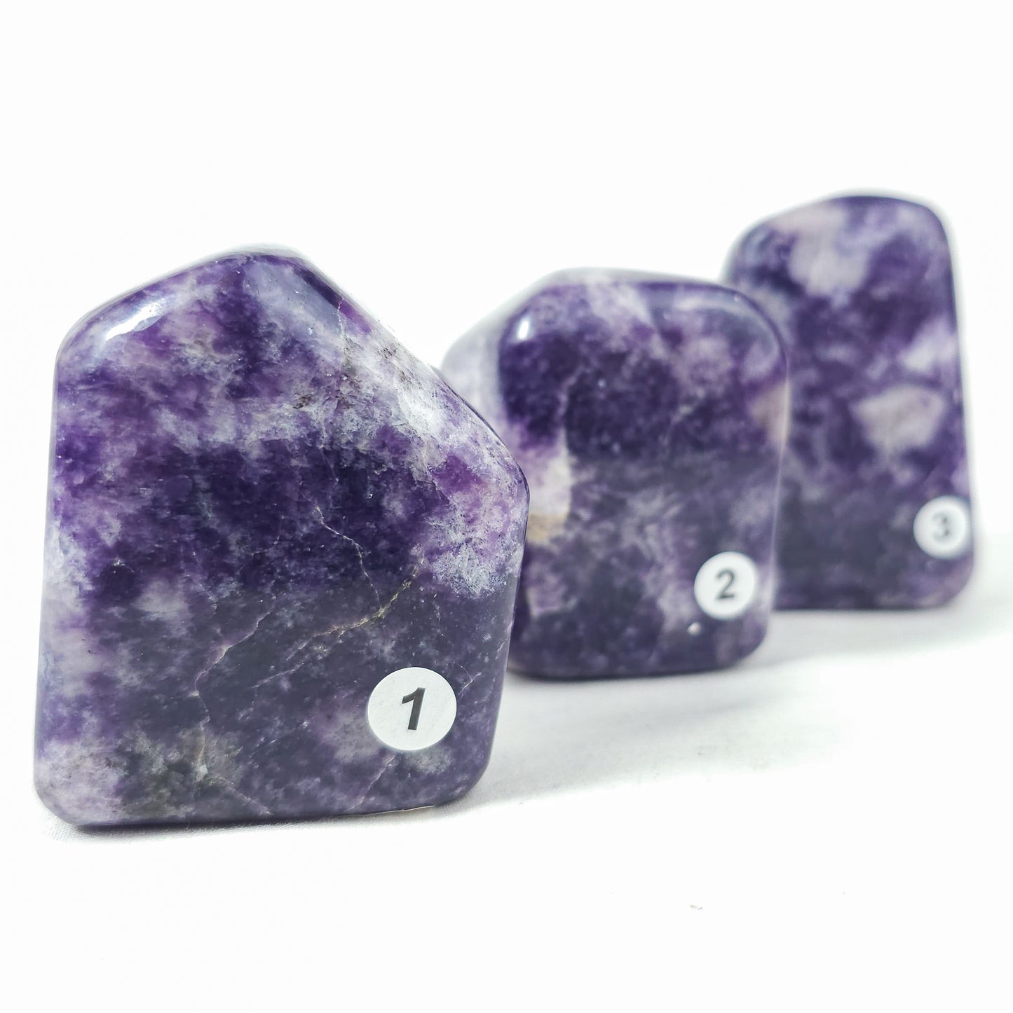 Lepidolite Free Forms