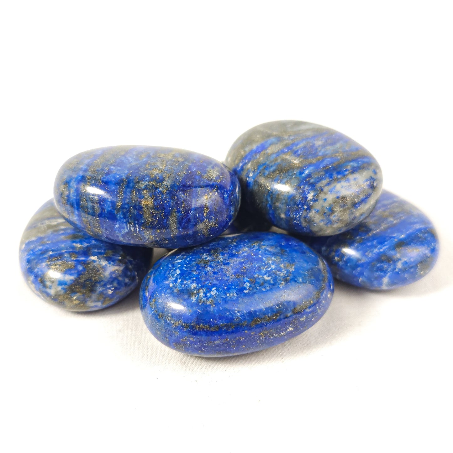 Lapis Palm Stones