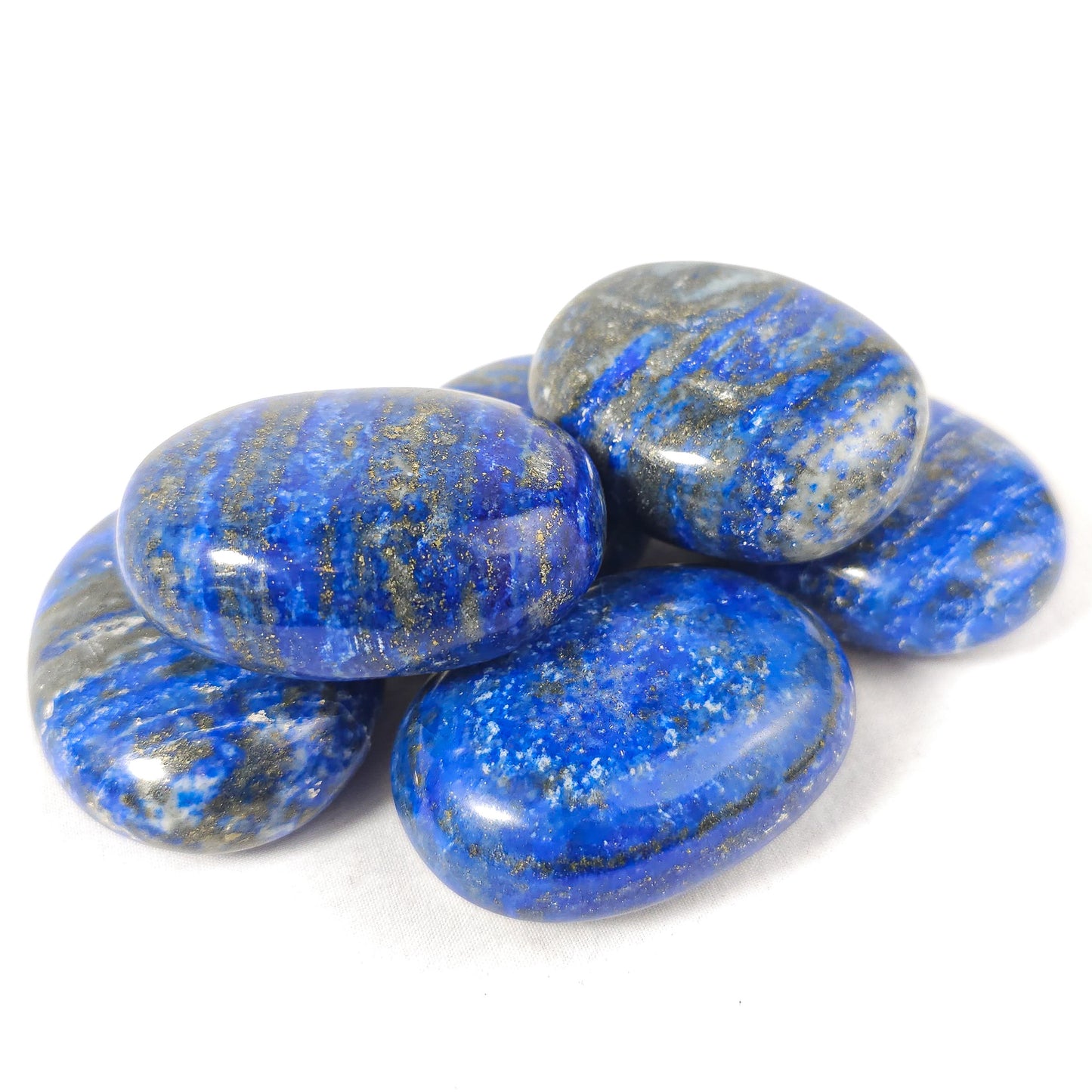 Lapis Palm Stones