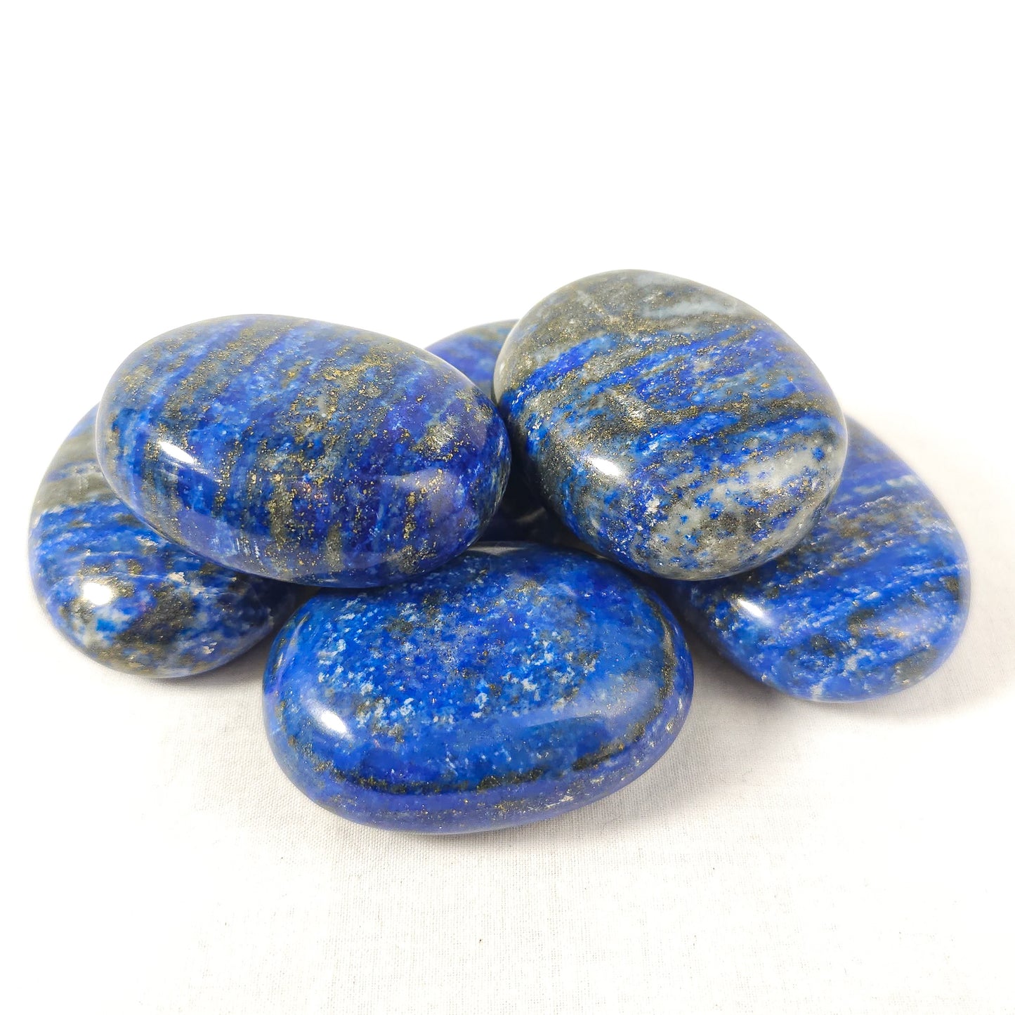 Lapis Palm Stones