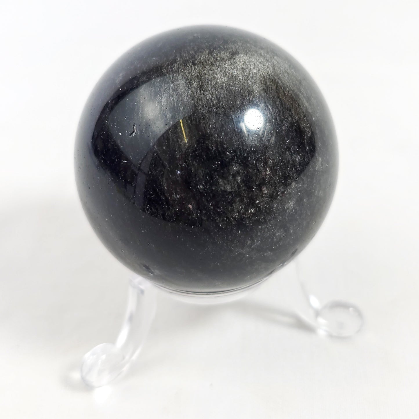 Silver Sheen Obsidian Spheres