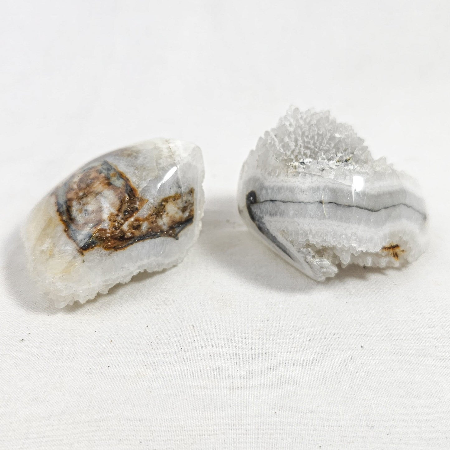 Snow Agate (Raw Edge)