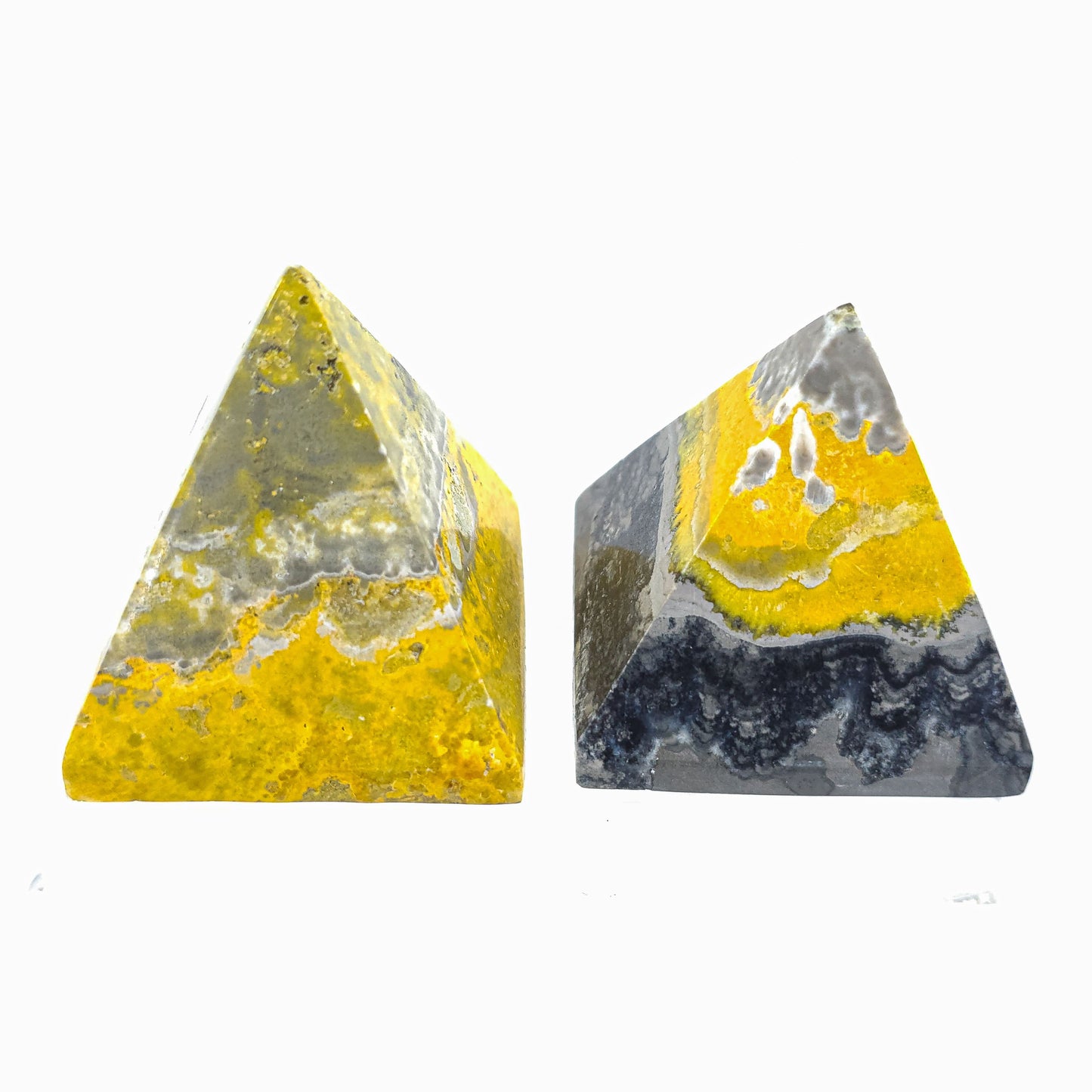 Bumblebee Jasper Pyramids