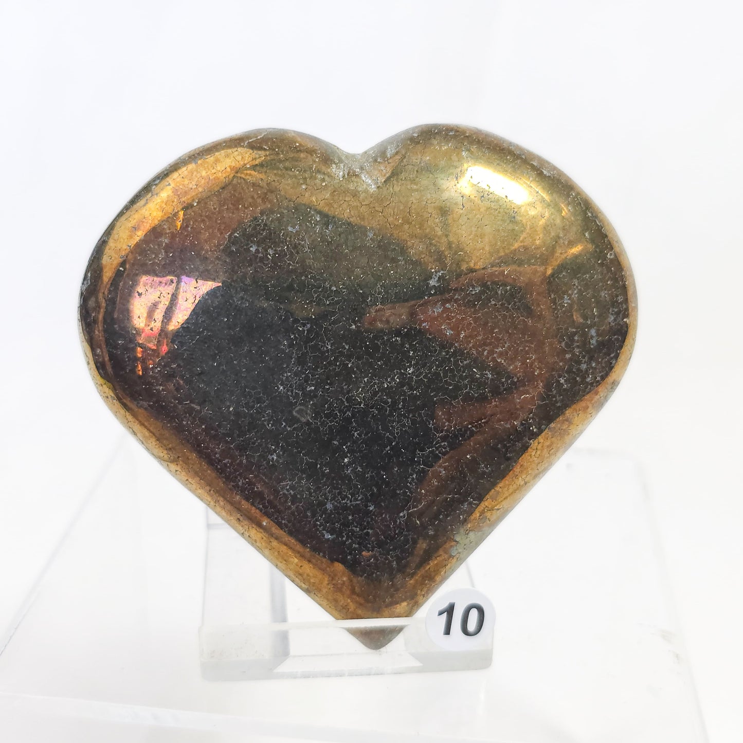 Large Pyrite Hearts