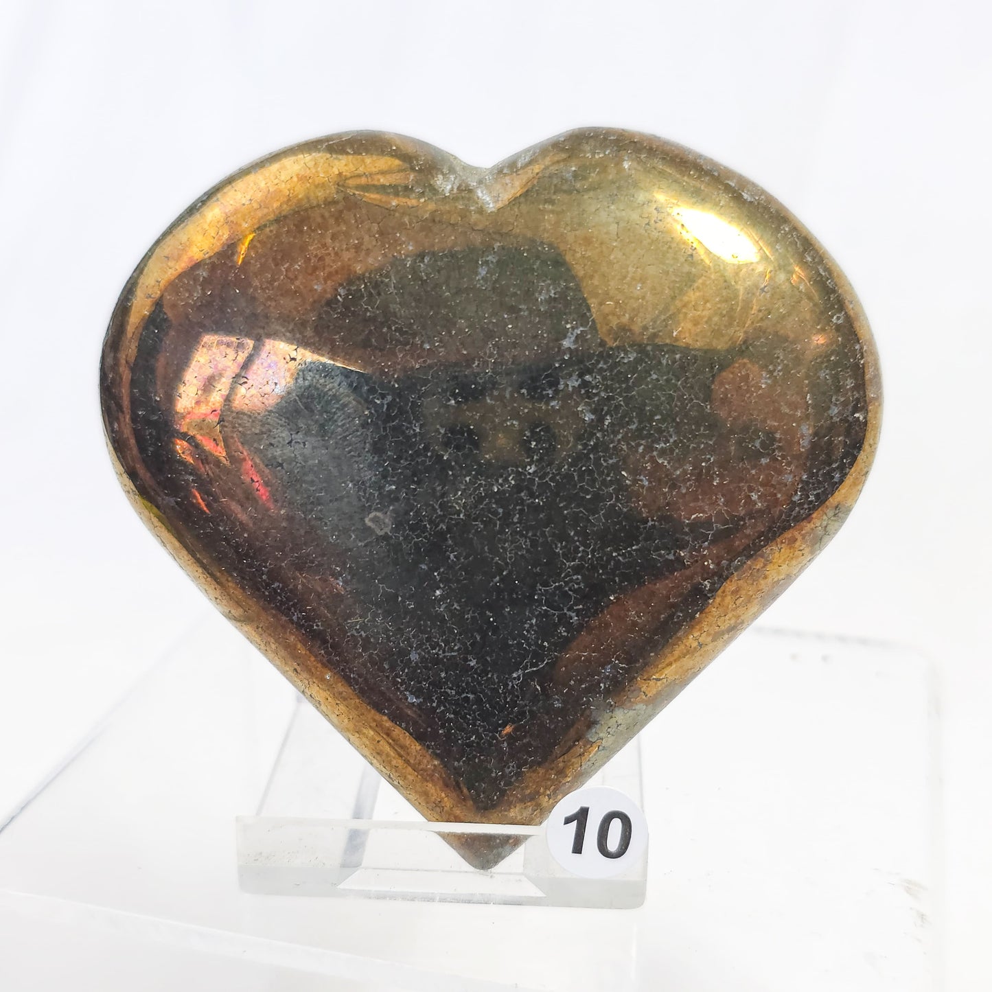 Large Pyrite Hearts