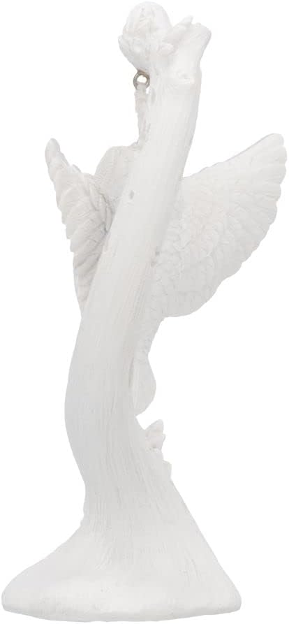 "Flight" White Owl Figurine