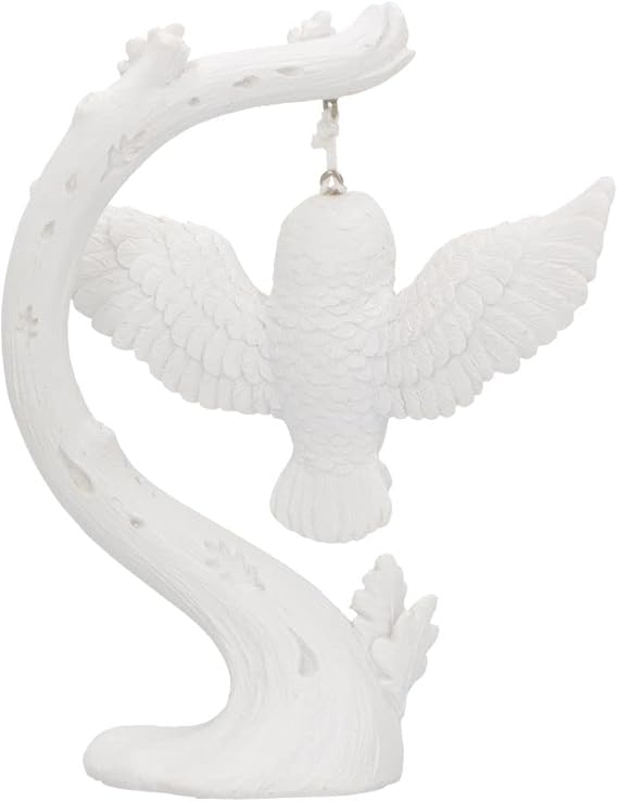"Flight" White Owl Figurine