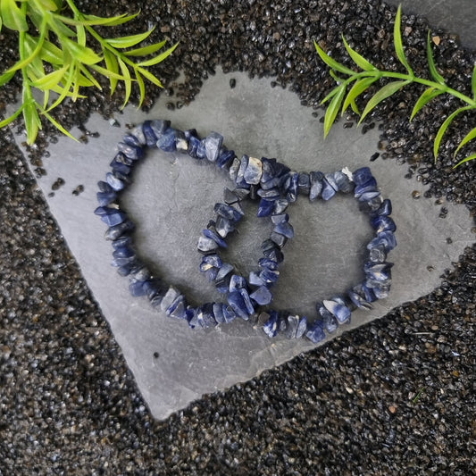 Gemstone / Crystal Chip Stone Bracelets