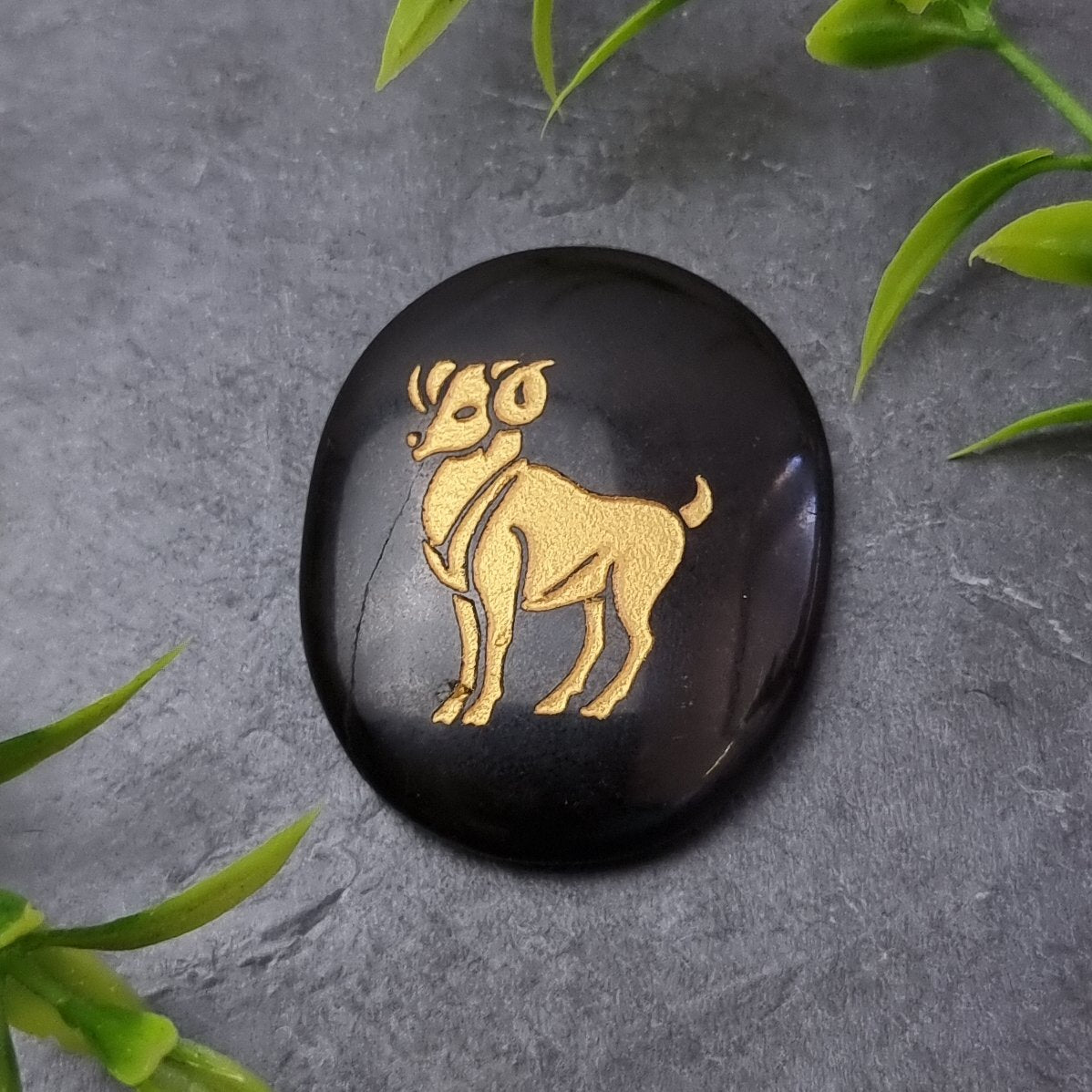 Zodiac Palm Stone