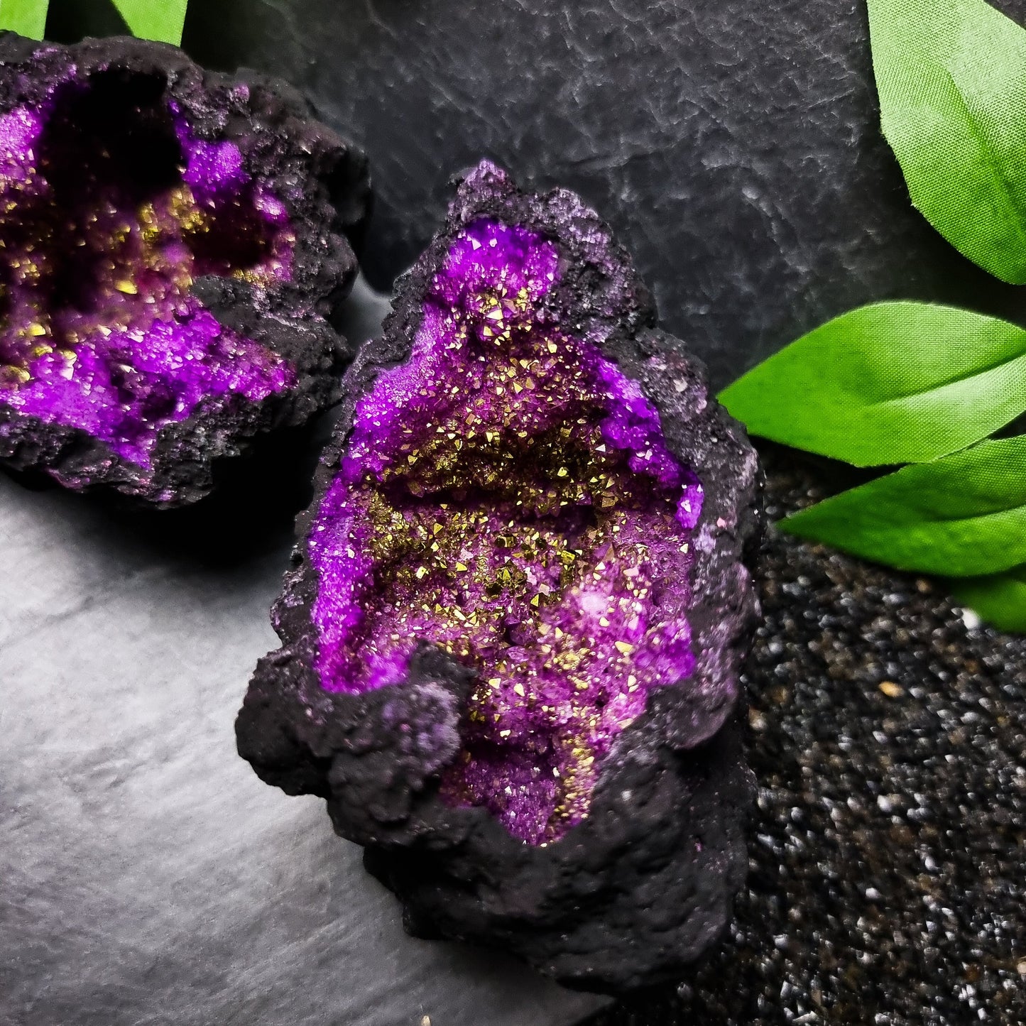 Small Dyed Quartz Geode