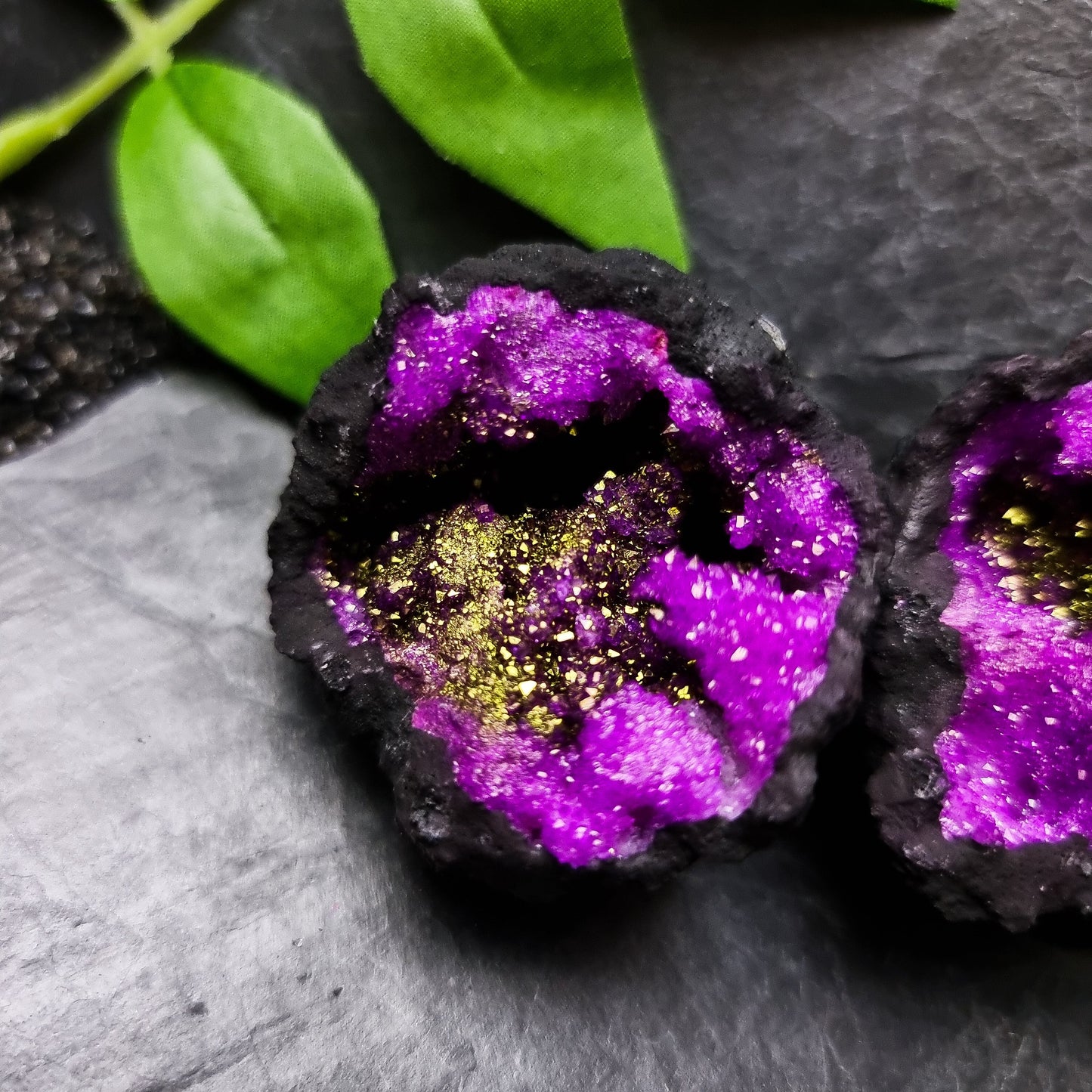 Small Dyed Quartz Geode