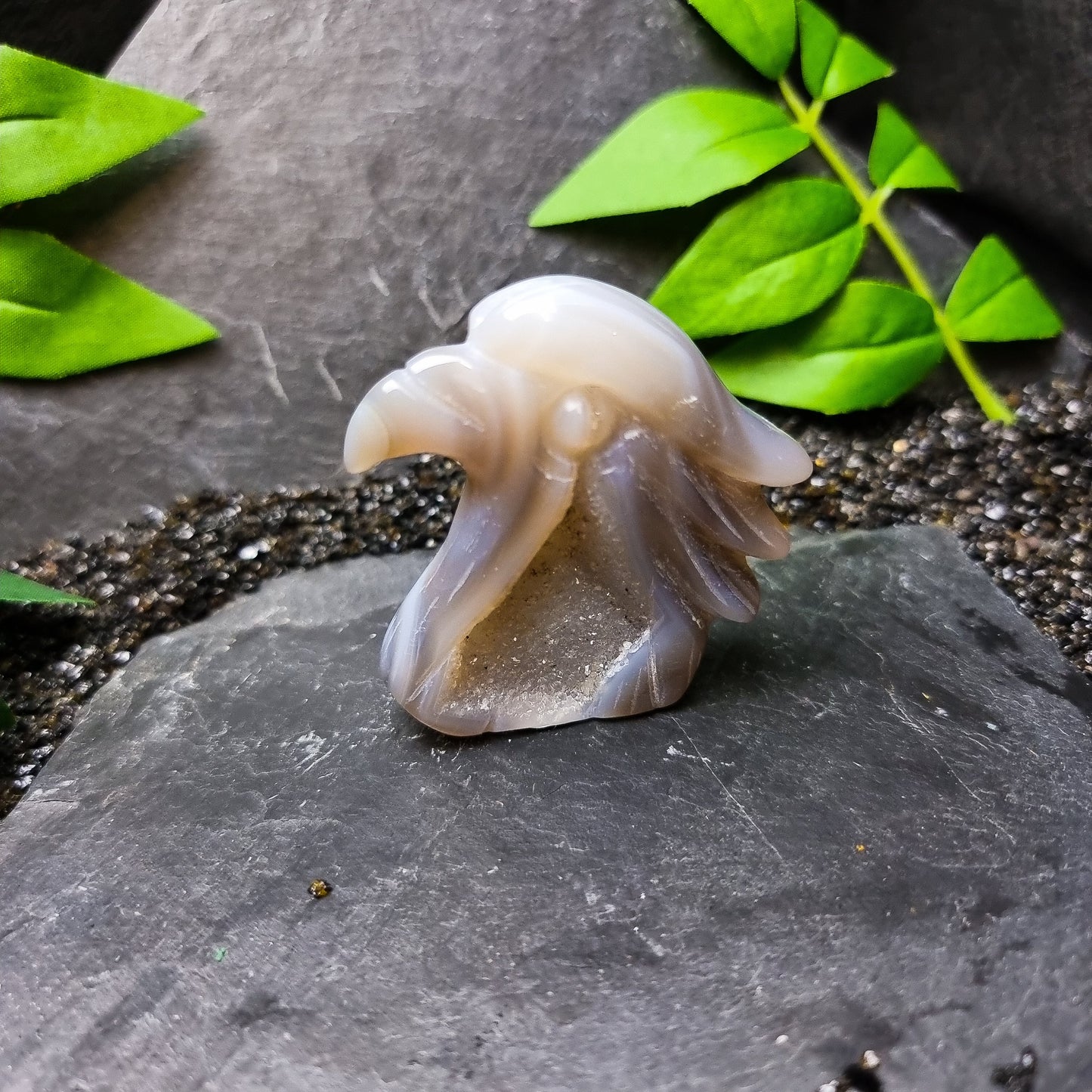 Agate Eagle with Druze