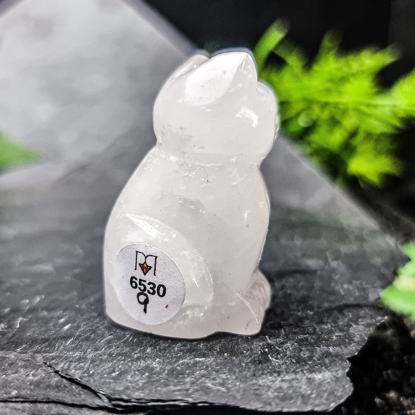Crystal Cat carvings