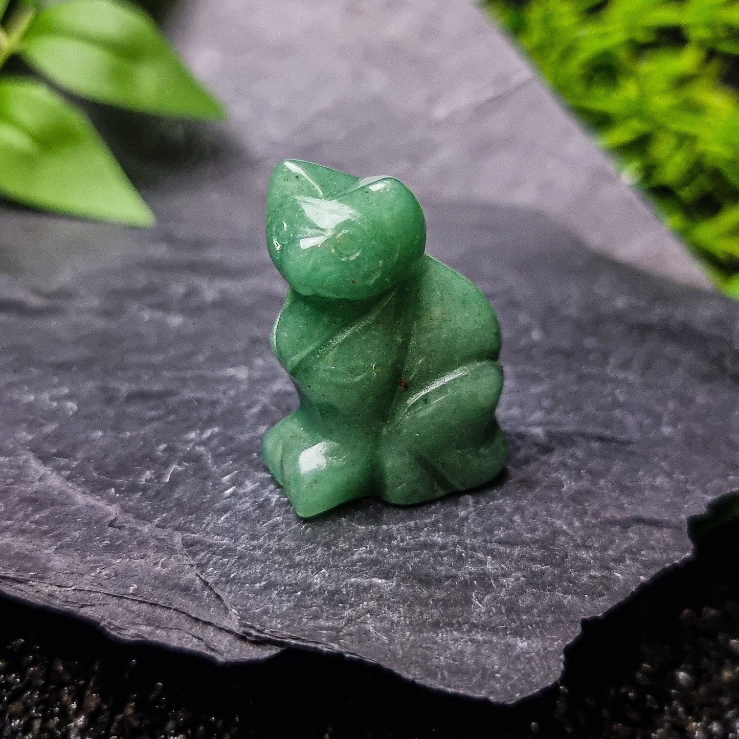 Crystal Cat carvings
