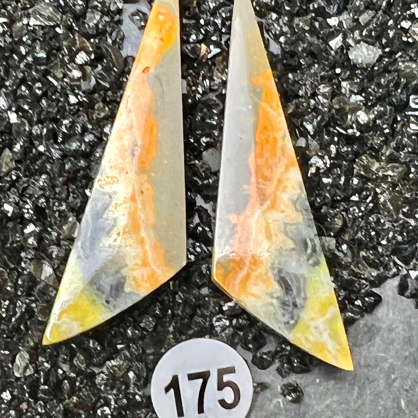 Bumblebee Cabochon Pairs (earrings)