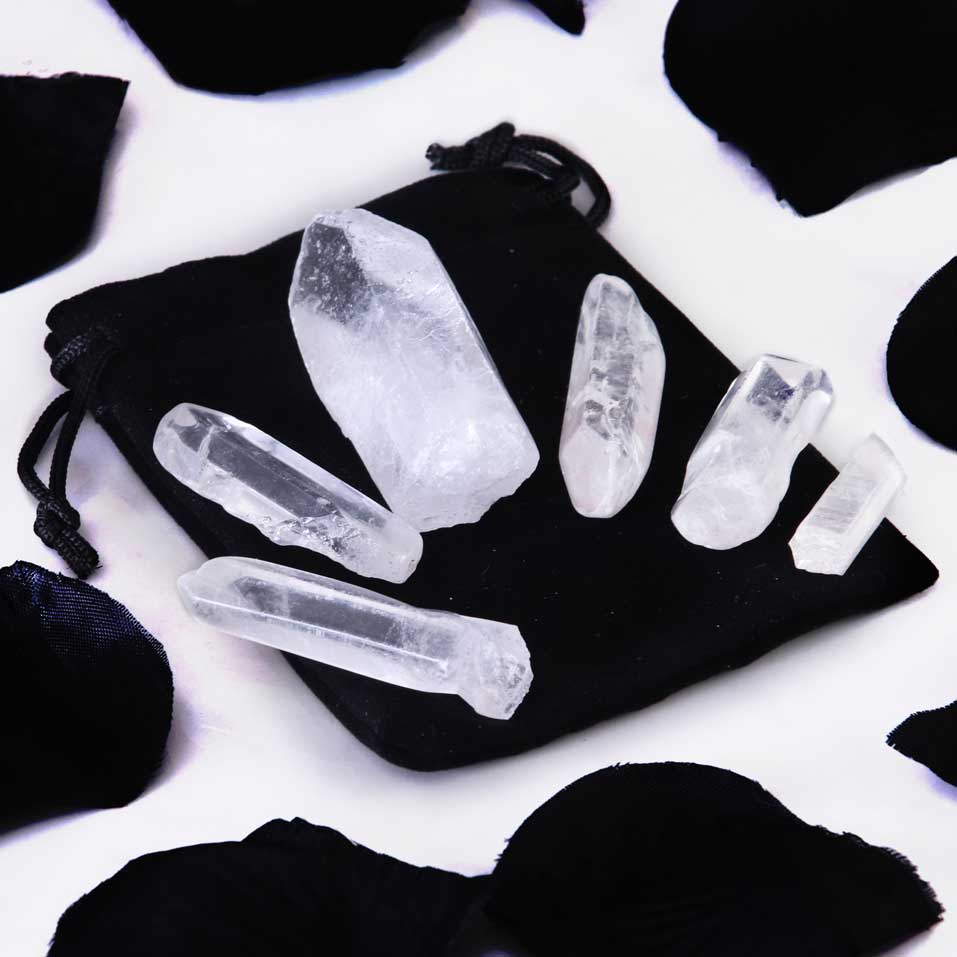 Pure Energy Natural Quartz Crystals