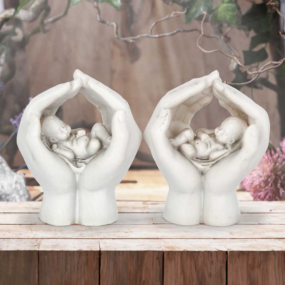 Shelter Cherub Figurine (7cm)