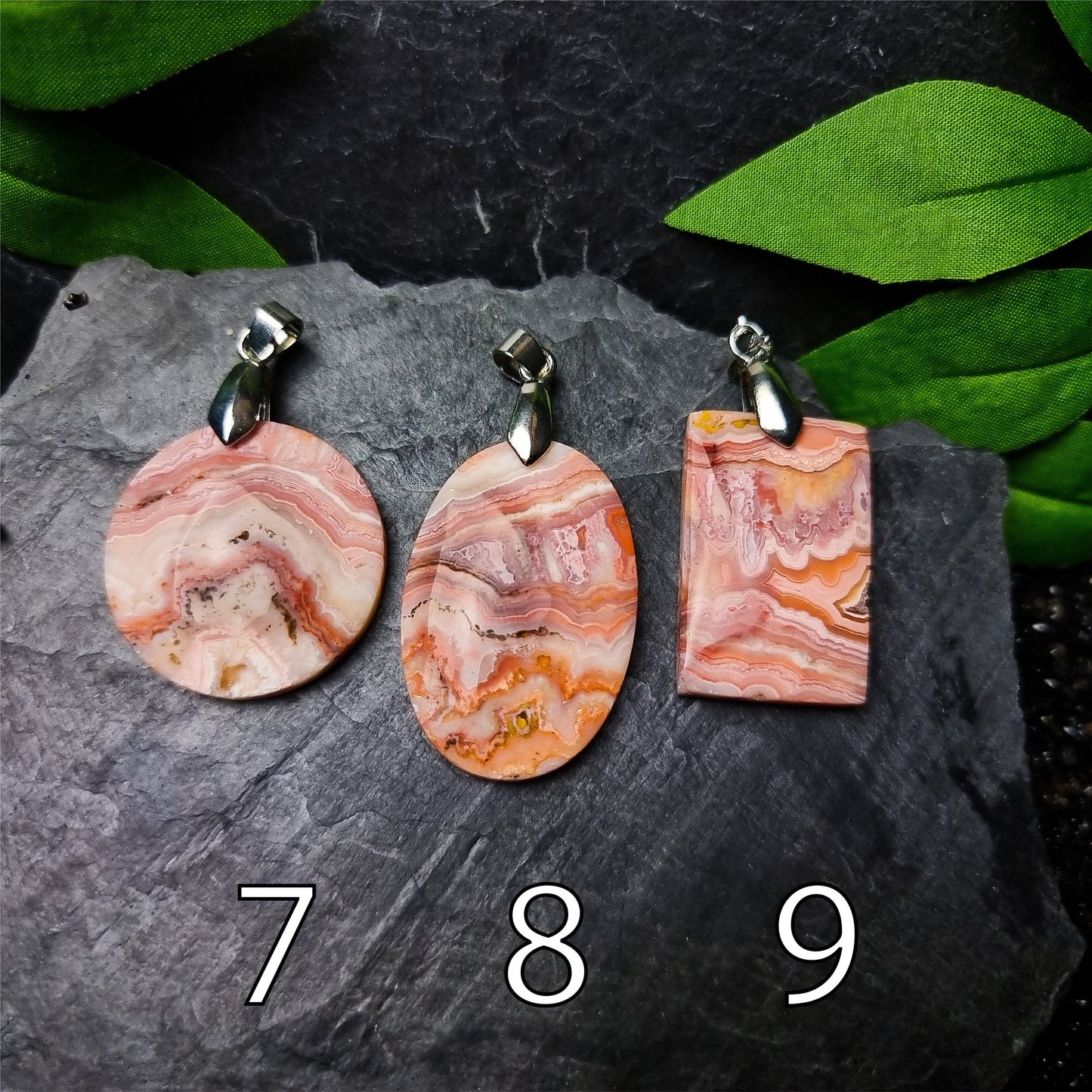 Crazy Lace Pendants