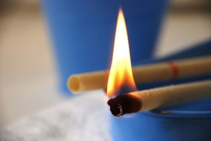 UnScented Ear Candles - Natural - 5 pairs - (10 candles)