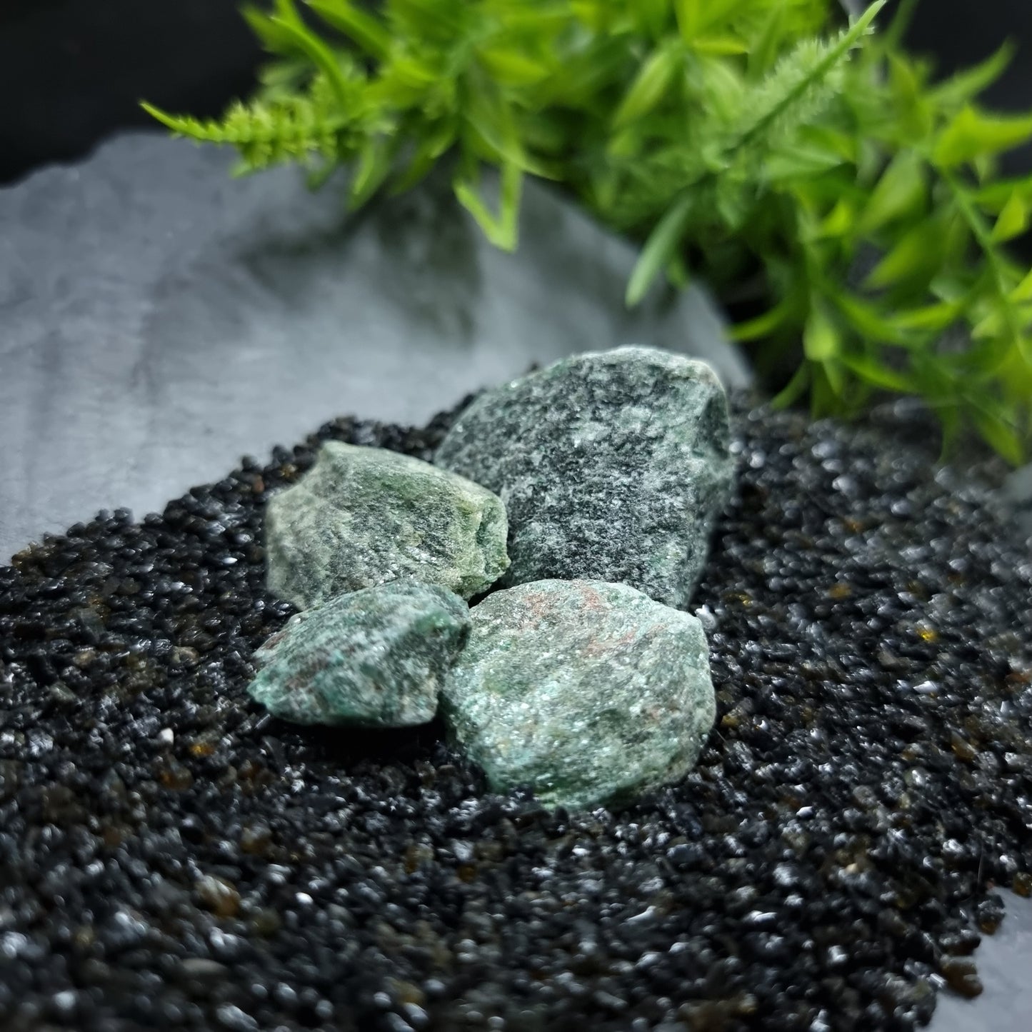 Raw Green Aventurine