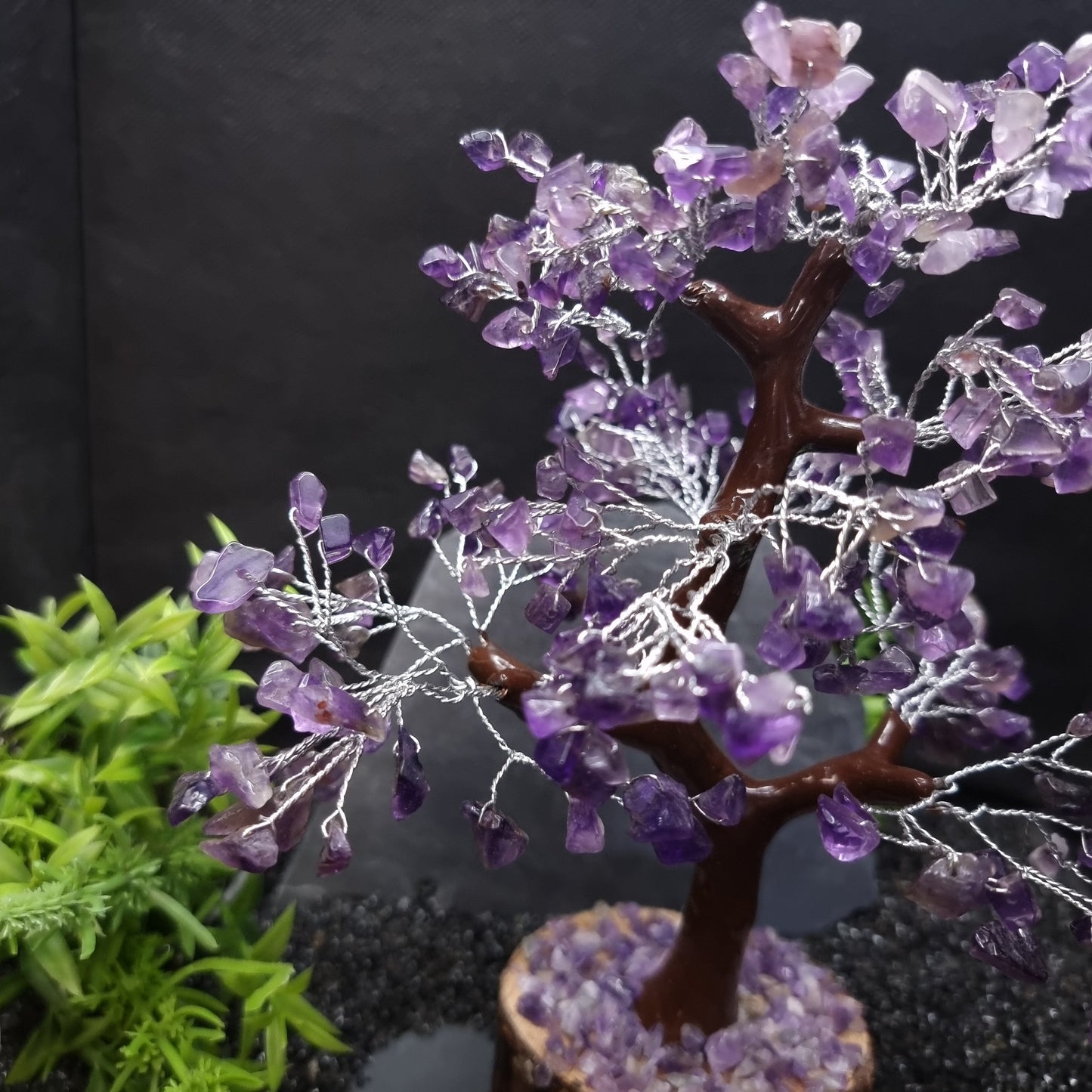 Amethyst Gem Stone Tree