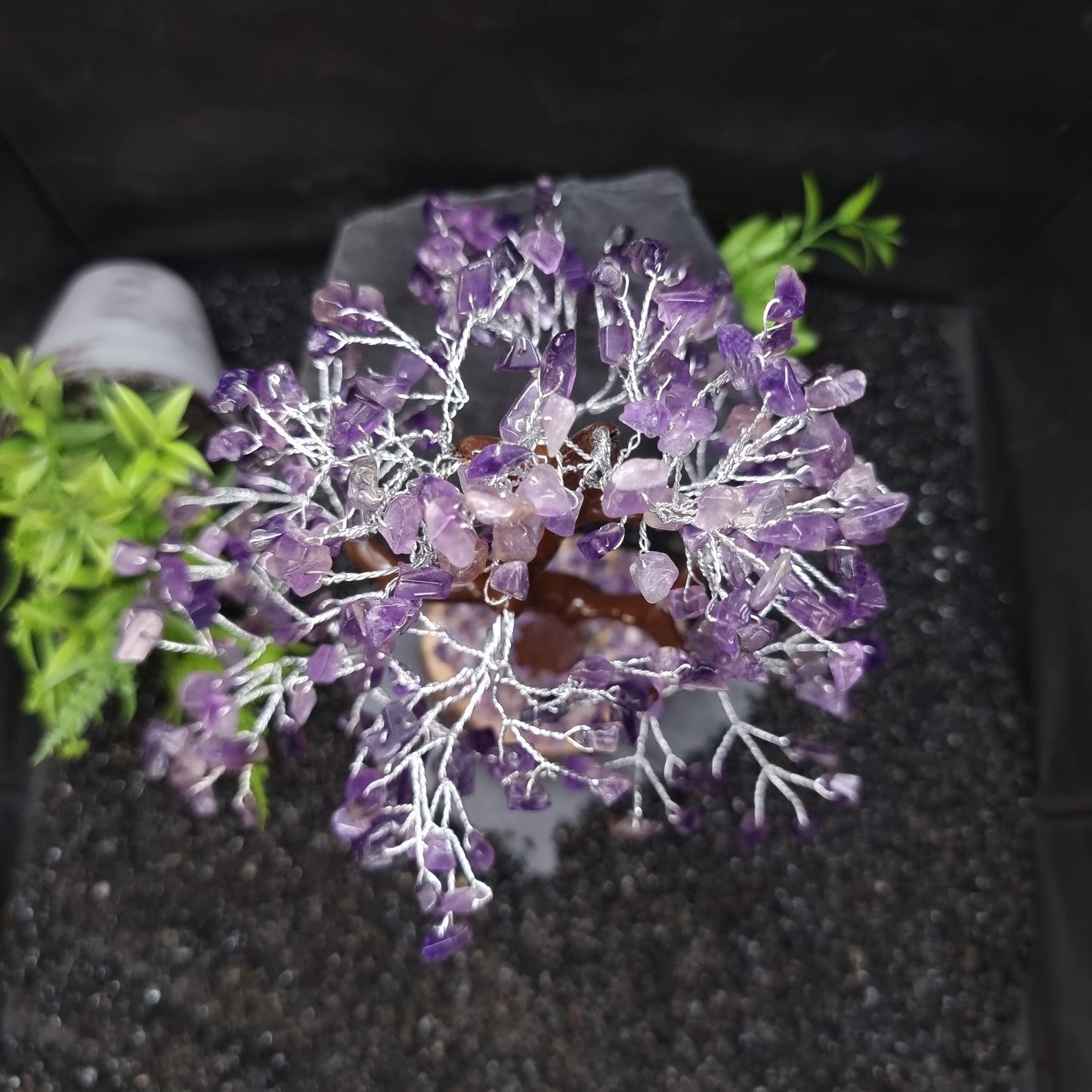 Amethyst Gem Stone Tree