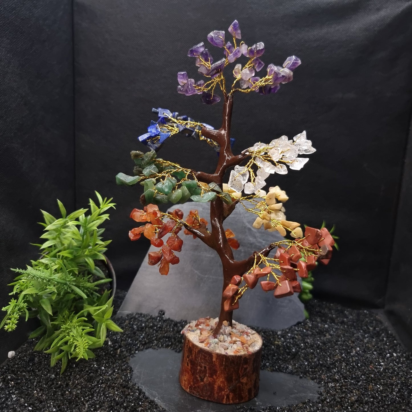 Chakra Gemstone Crystal Tree