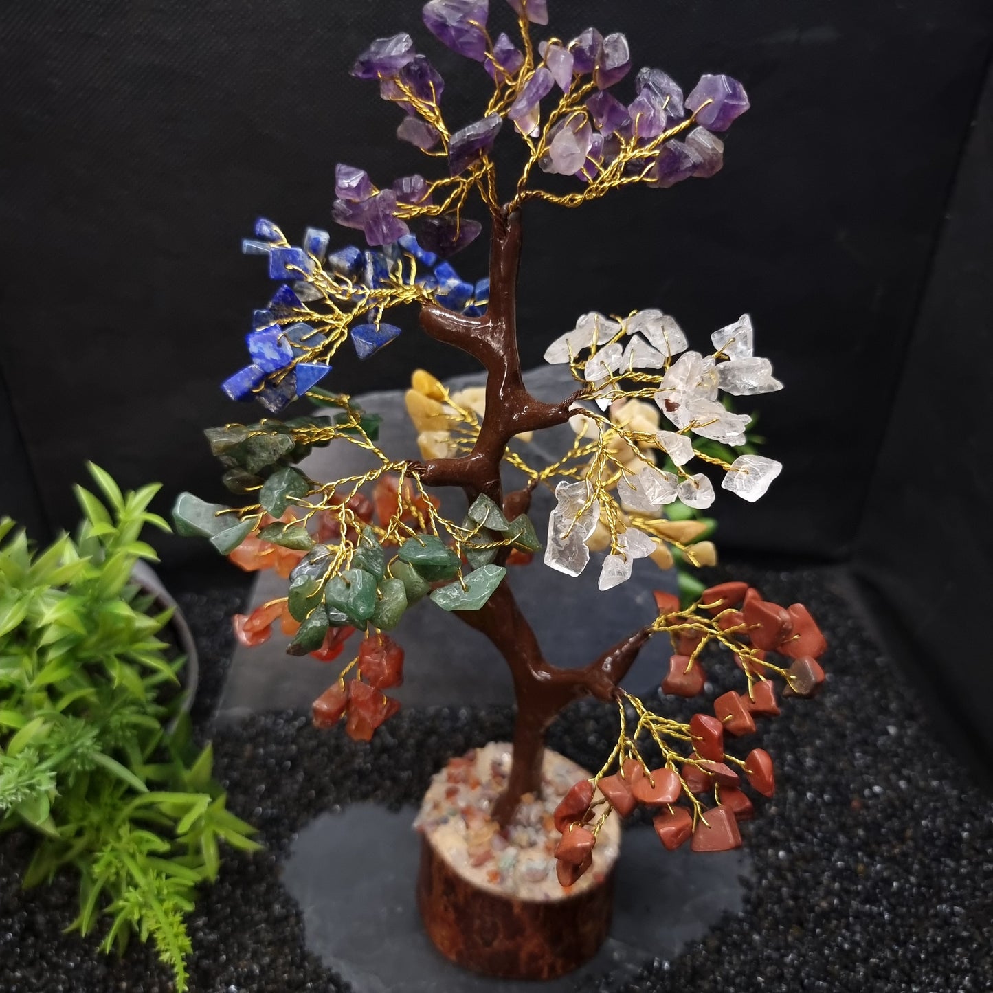 Chakra Gemstone Crystal Tree