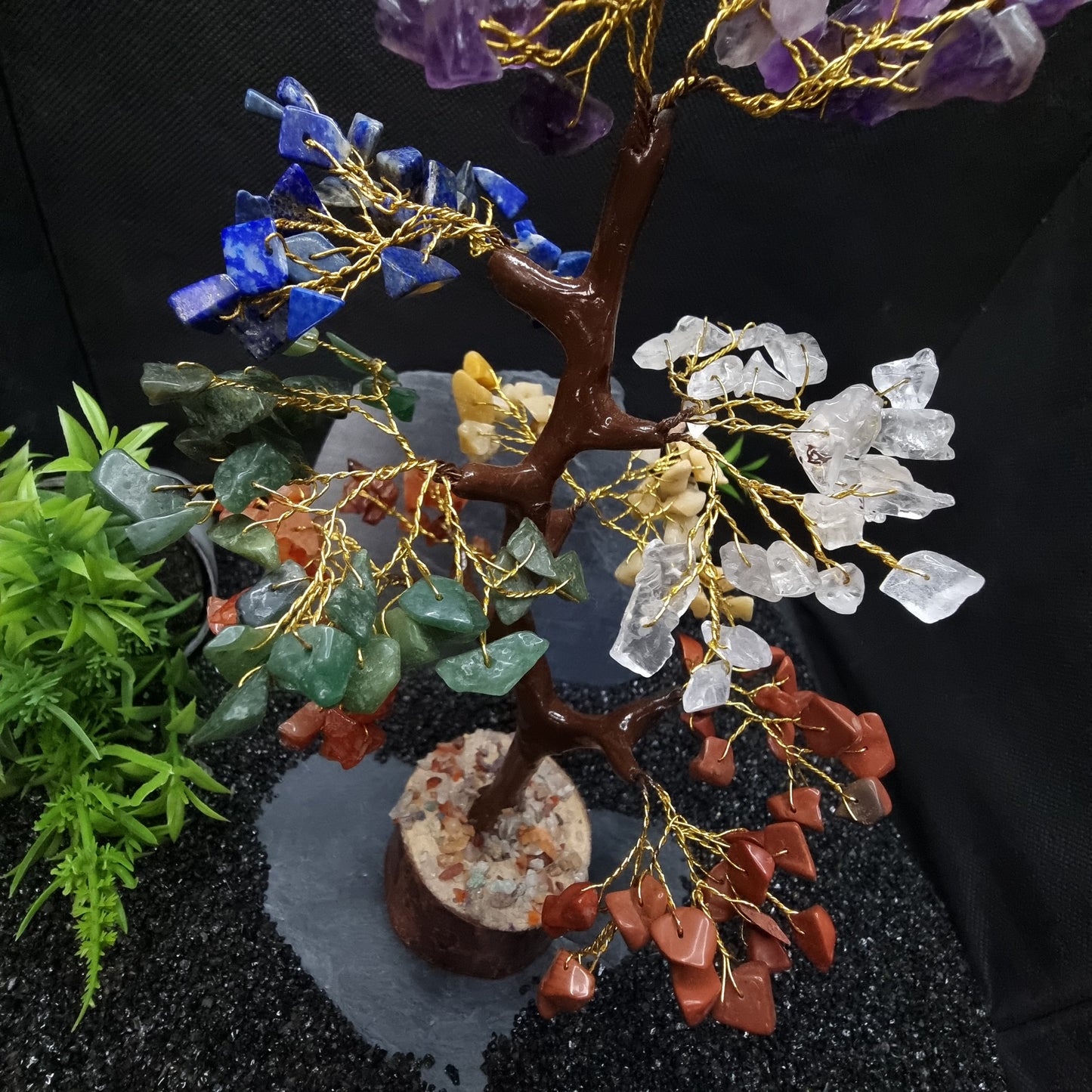 Chakra Gemstone Crystal Tree