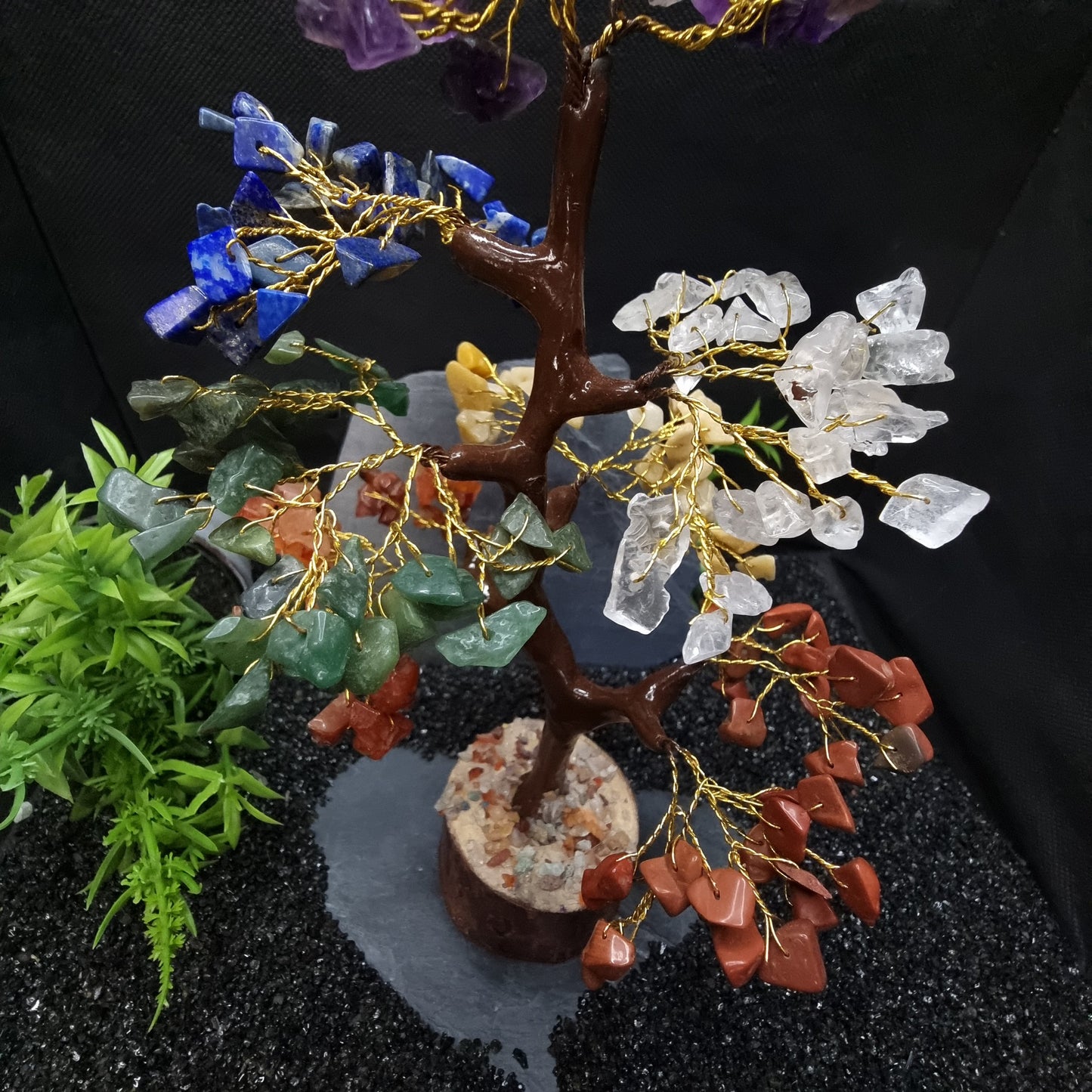 Chakra Gemstone Crystal Tree