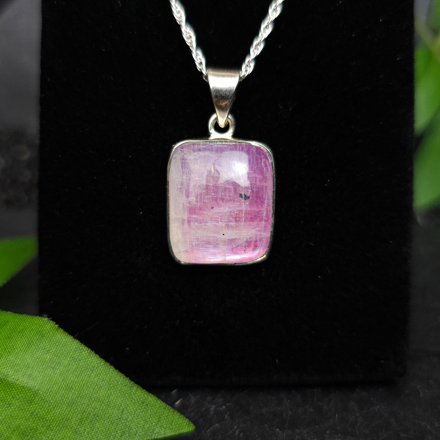 Rainbow Moonstone Pendant No. 65