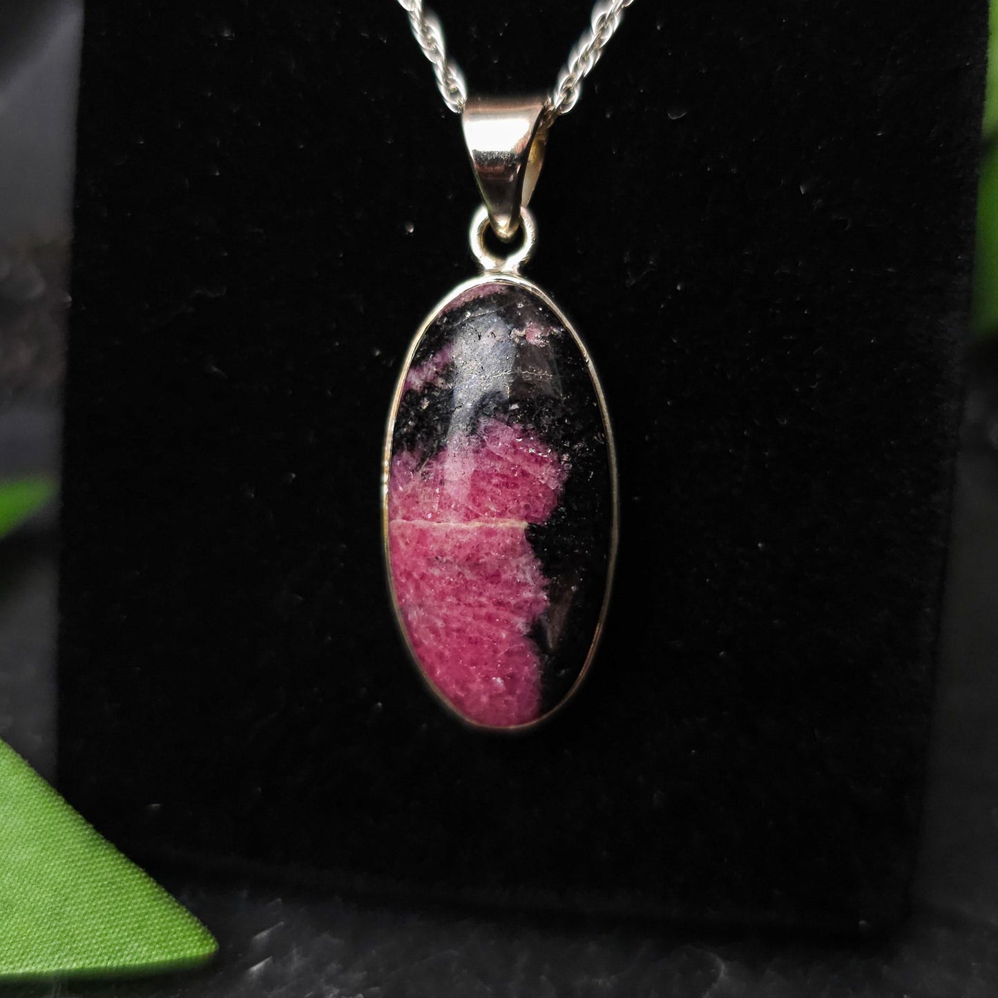 Rhodonite pendant No. 89