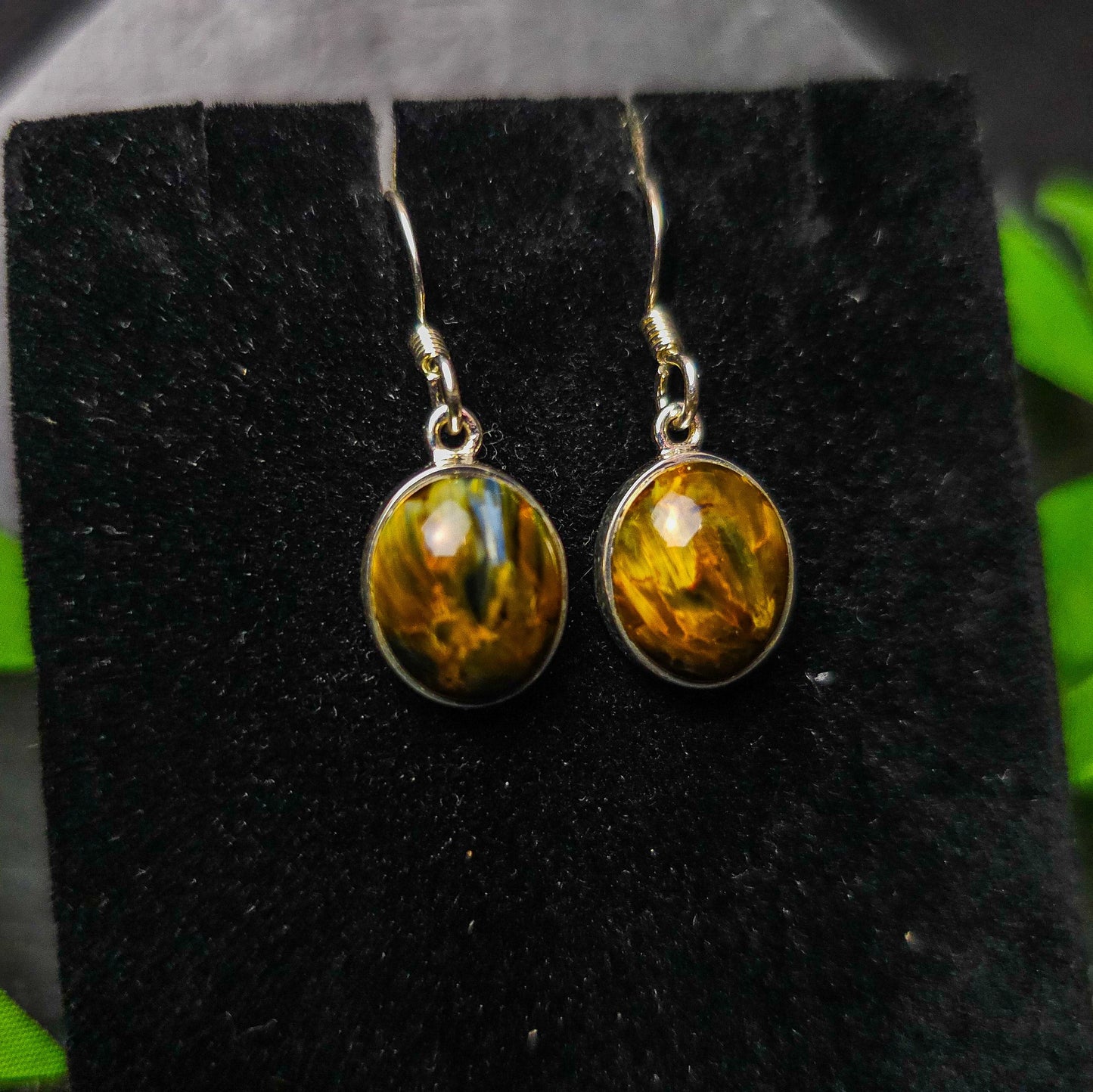 Pietersite Drop Earrings No. 114