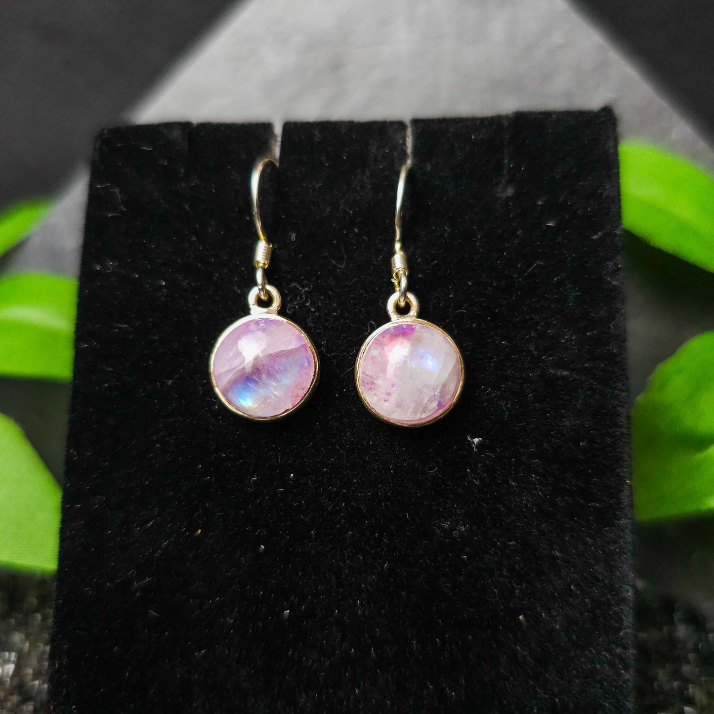 Moonstone Drop Earrings No. 182